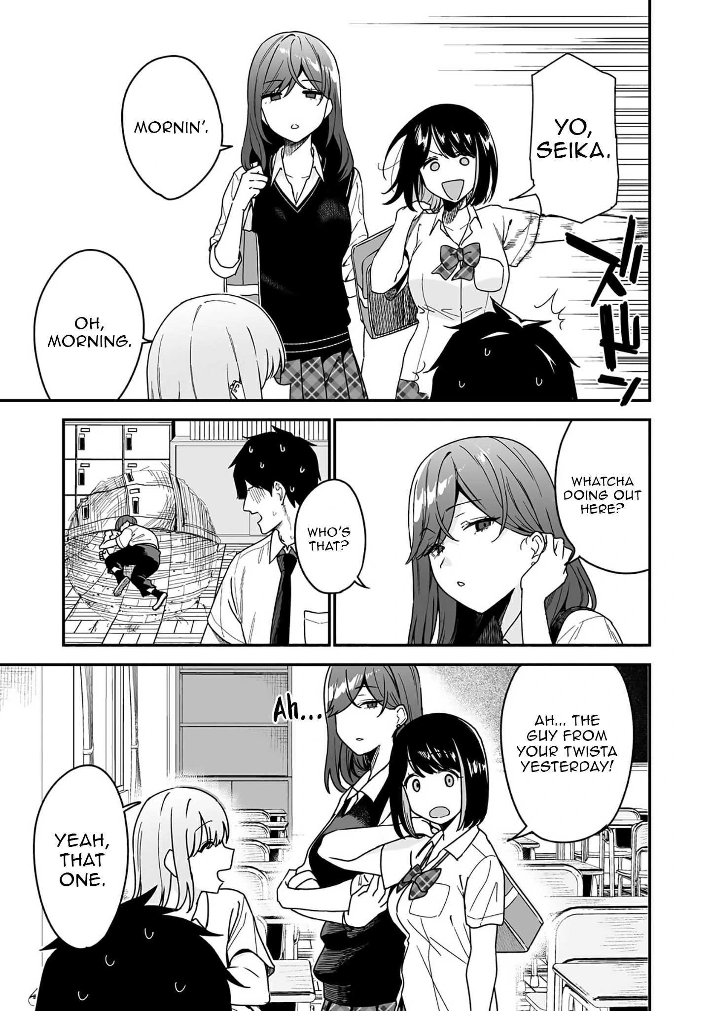 When I Repaired a Gal’s Bicycle, She Became Attached to Me Chapter 2 - page 7