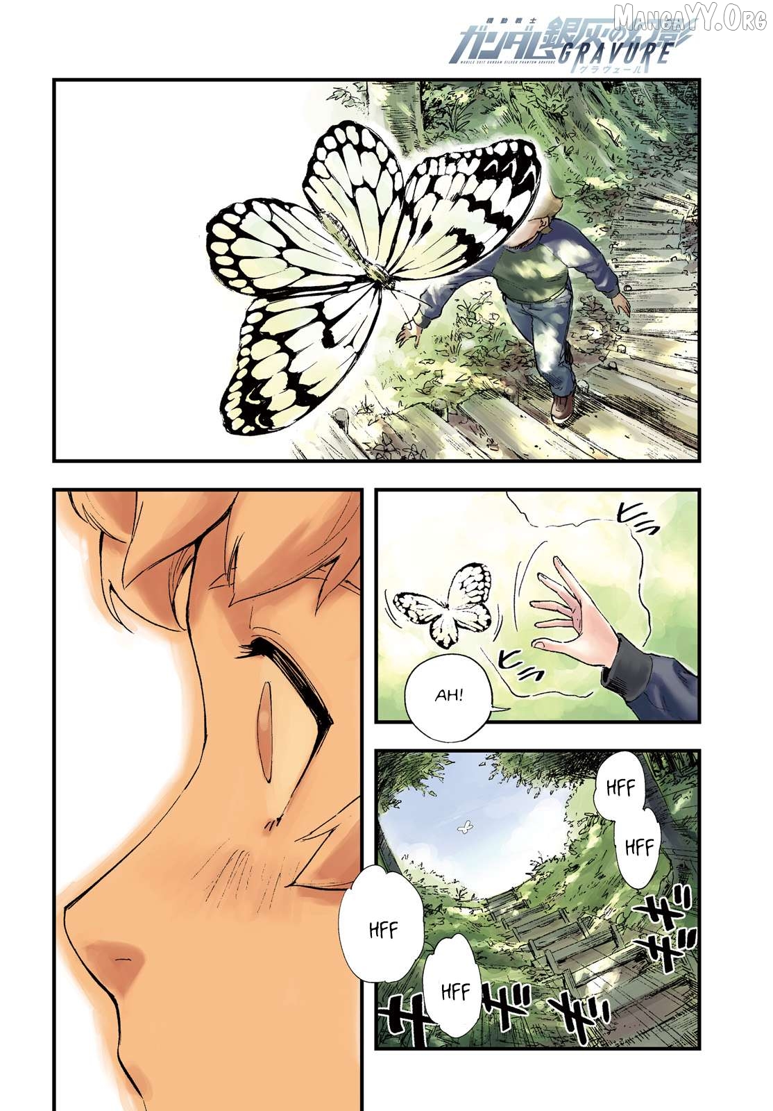 Mobile Suit Gundam Phantom of Silver Ash Gravure Chapter 1 - page 2