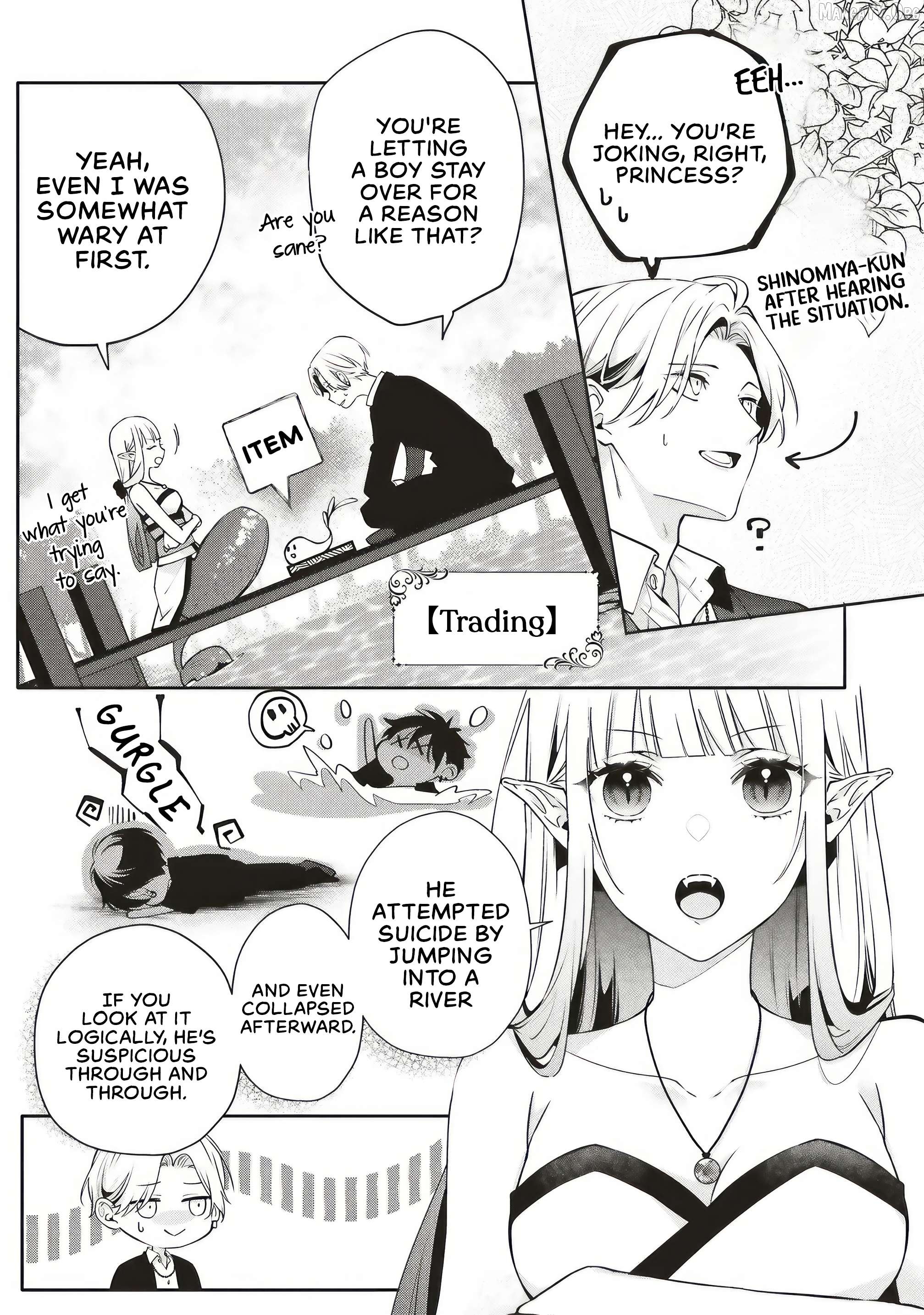 The Trading Mermaid and Sora’s First Love Chapter 2.1 - page 3