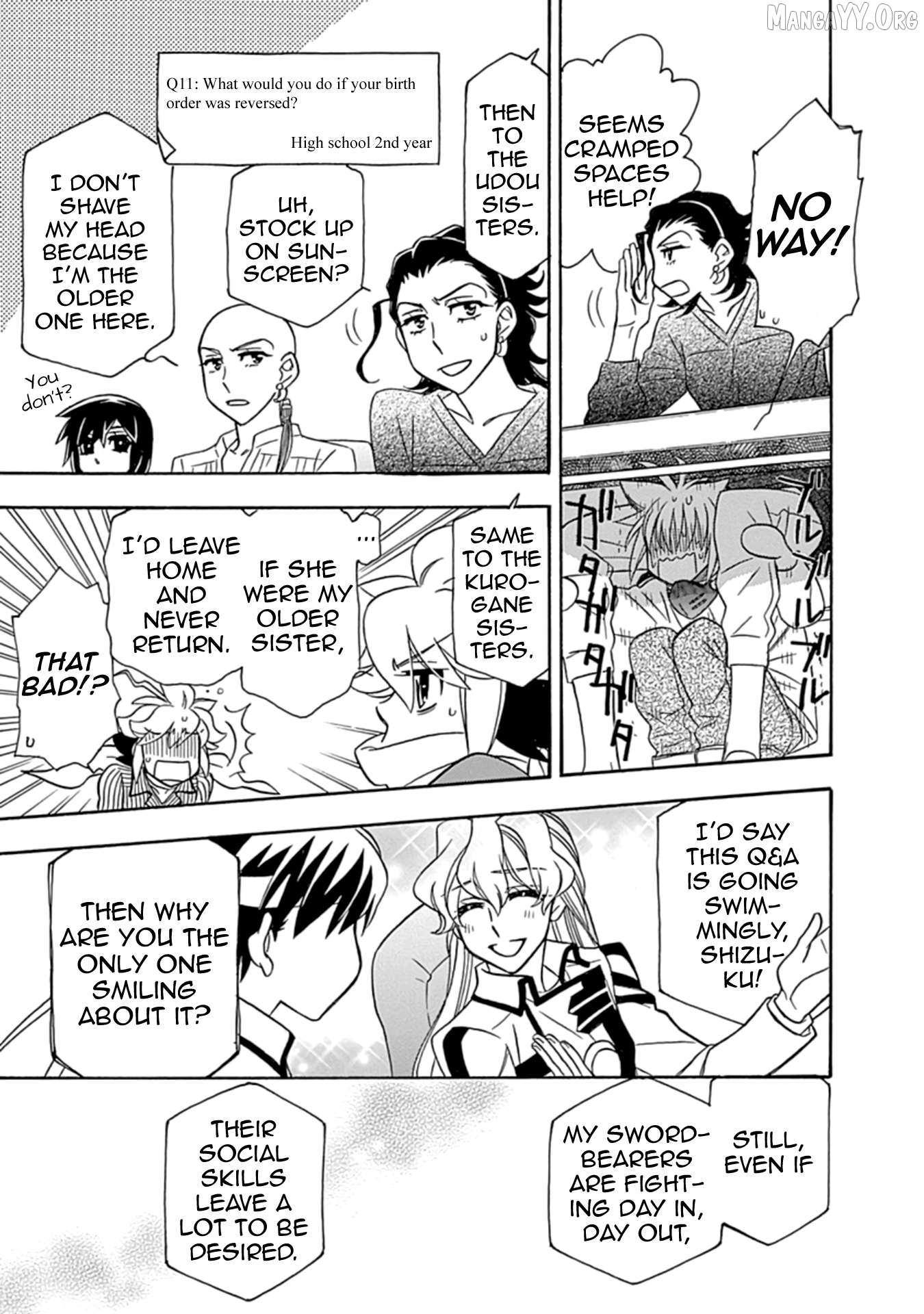 Hayate x Blade 2 Chapter 38.5 - page 5