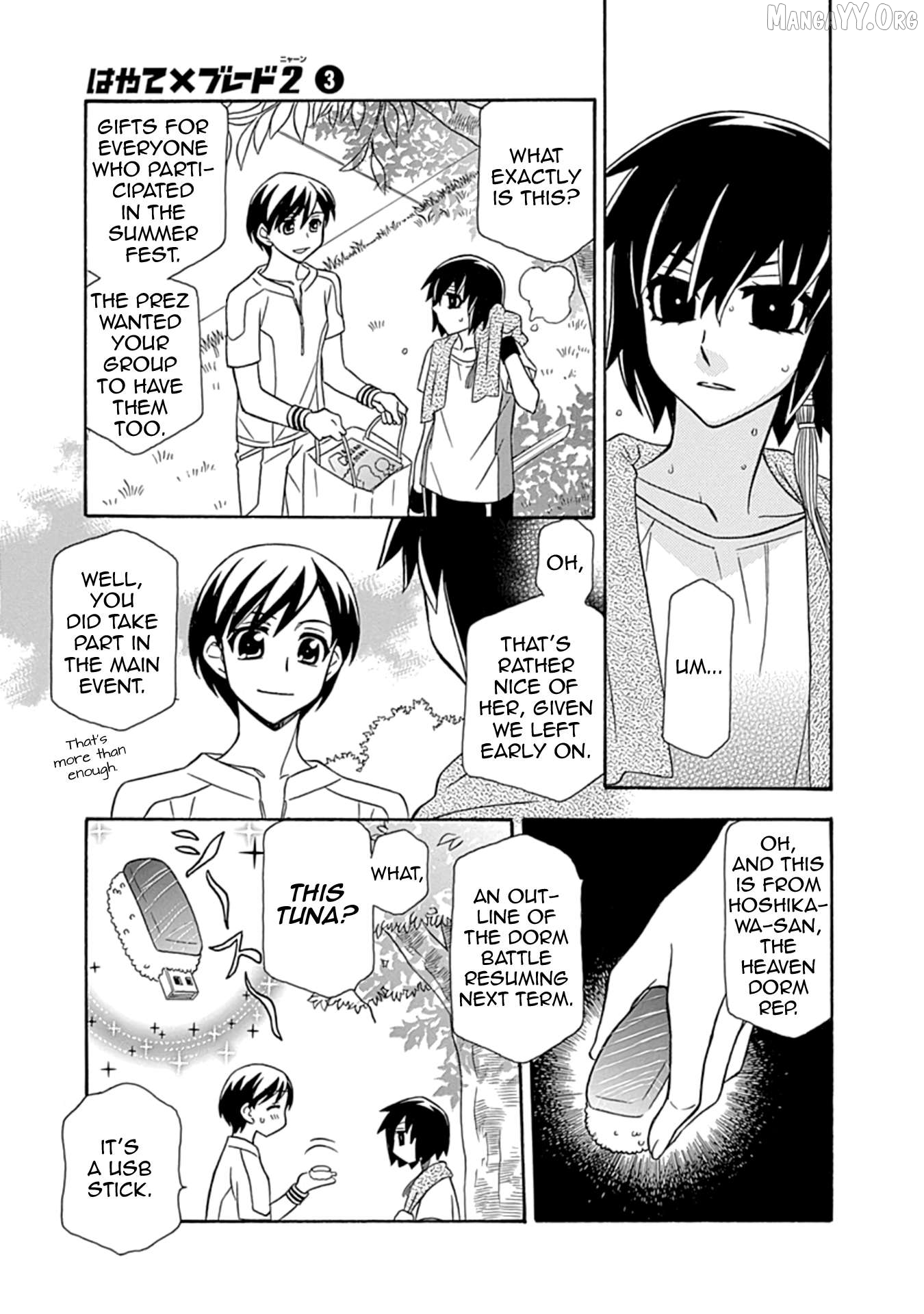 Hayate x Blade 2 Chapter 23 - page 3