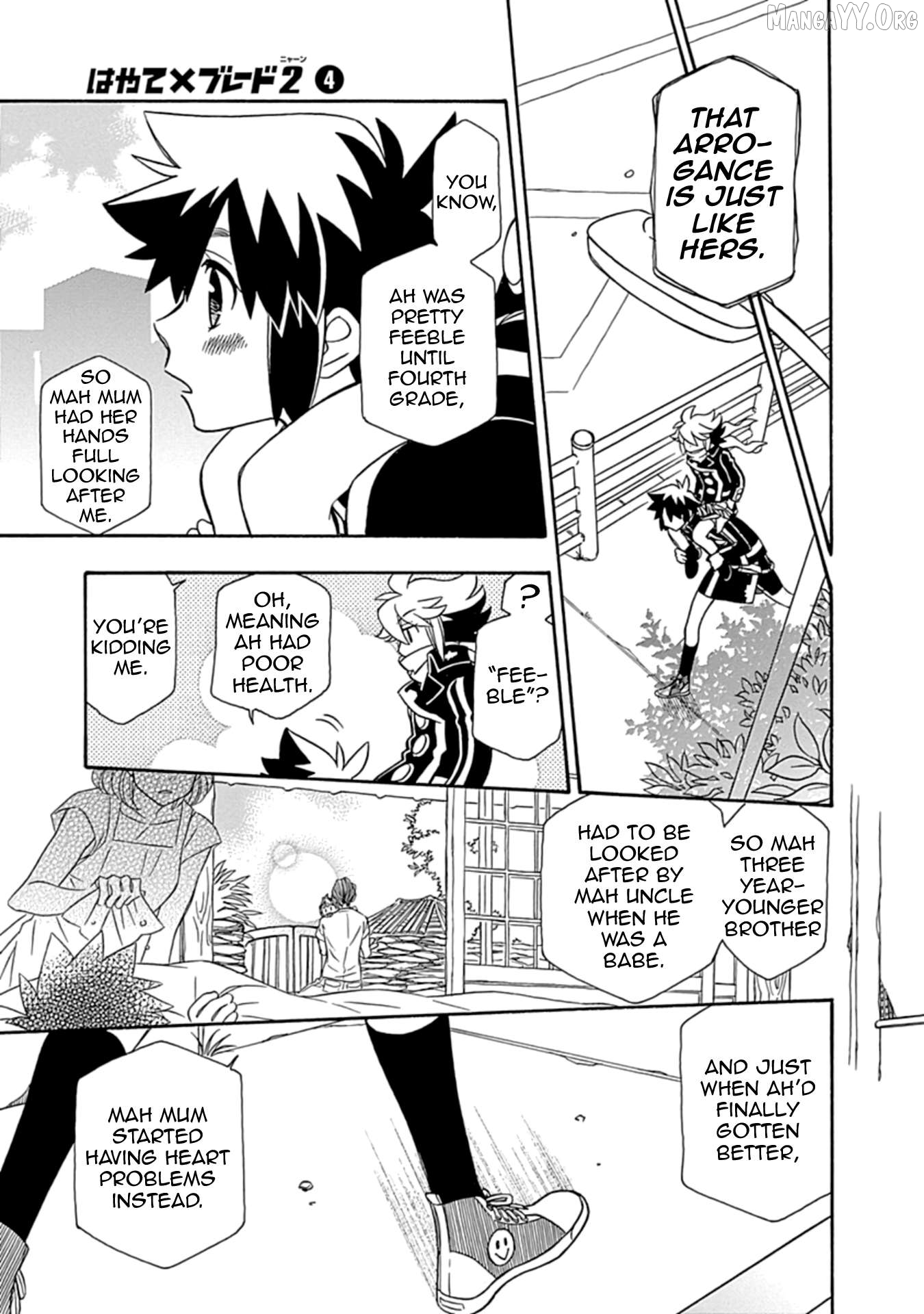Hayate x Blade 2 Chapter 31 - page 3
