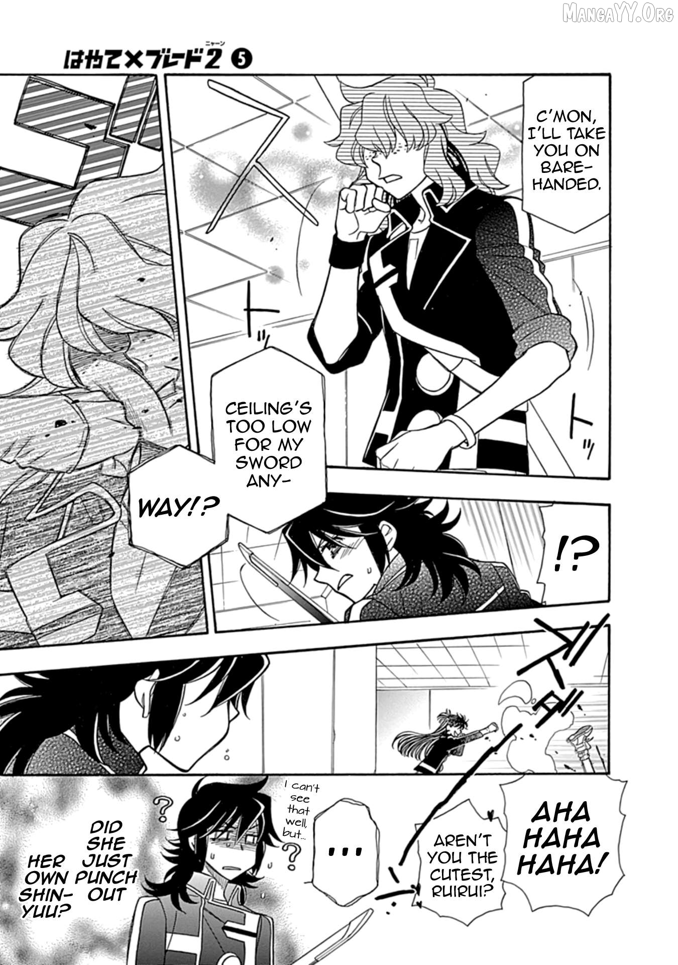 Hayate x Blade 2 Chapter 35 - page 7