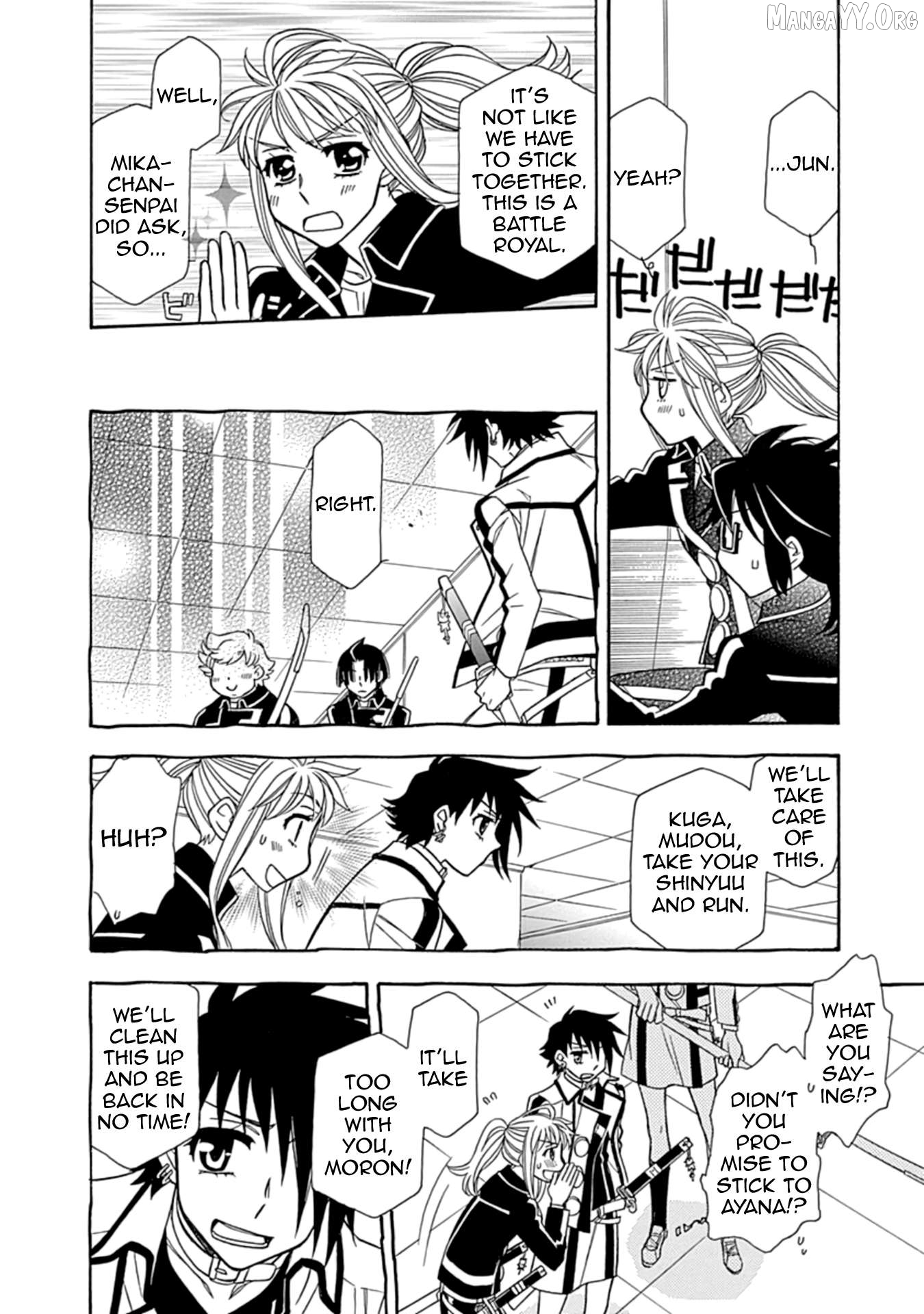 Hayate x Blade 2 Chapter 34 - page 2