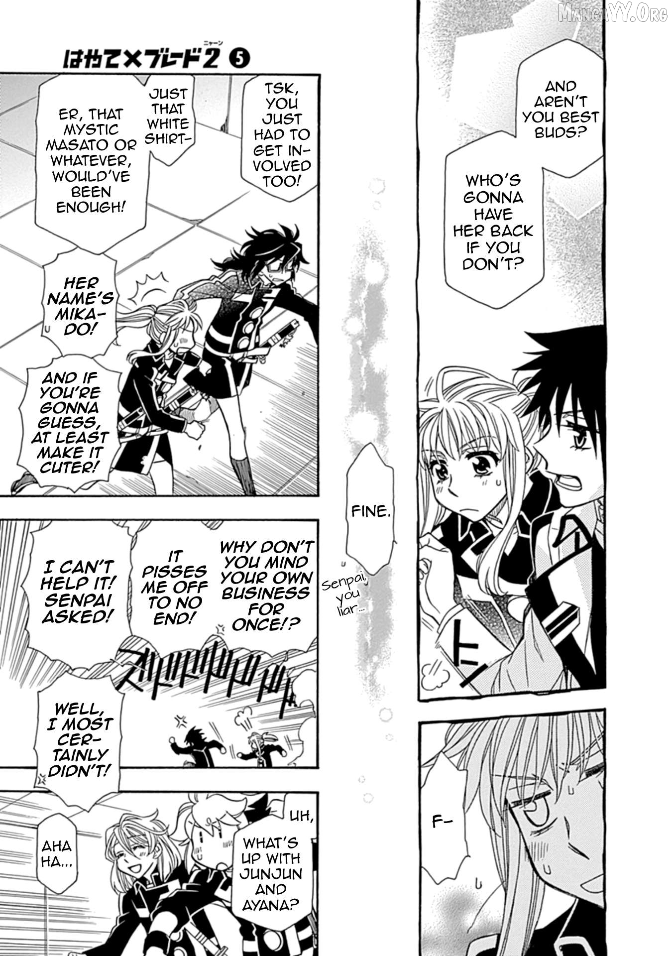 Hayate x Blade 2 Chapter 34 - page 3