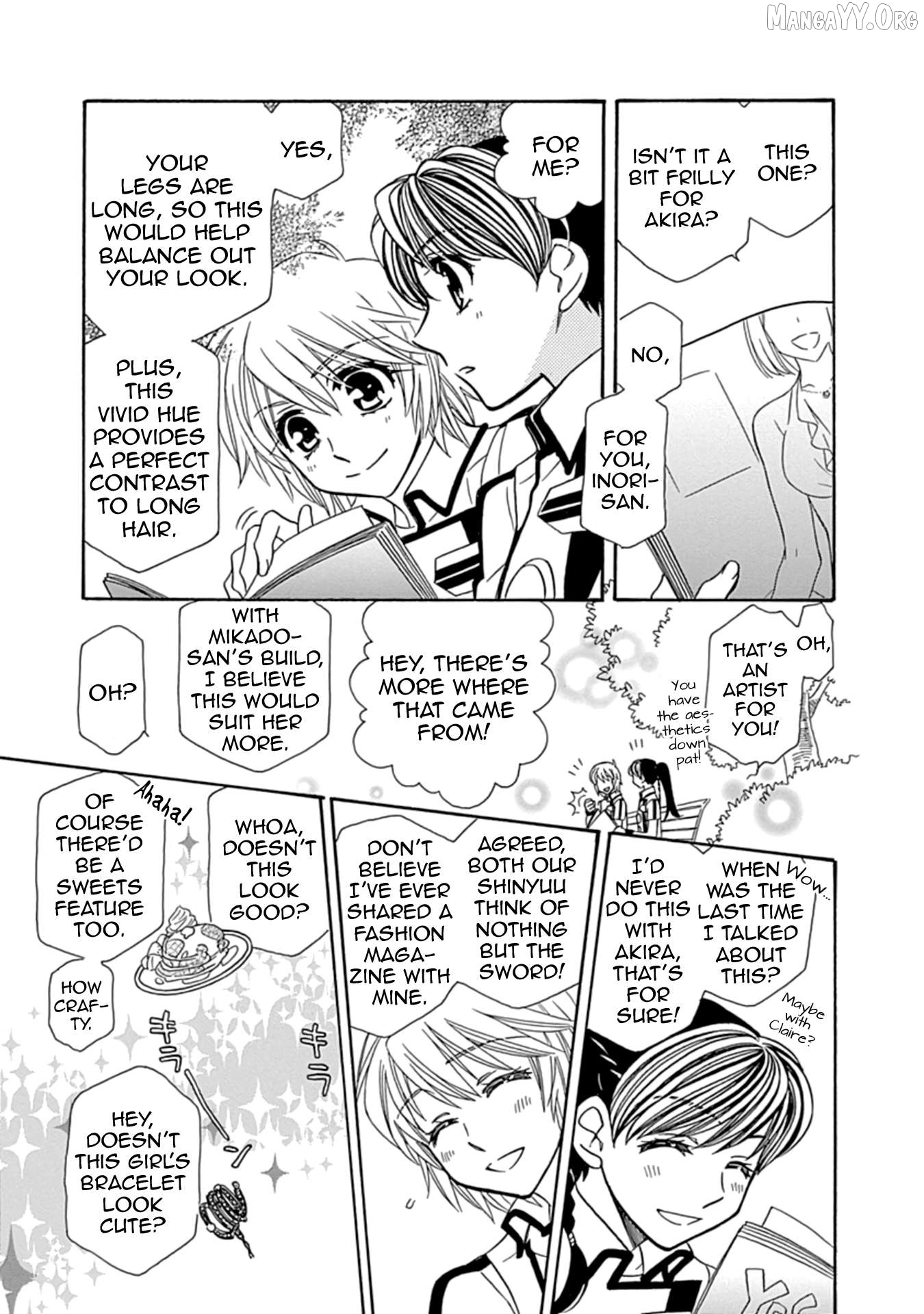 Hayate x Blade 2 Chapter 15.5 - page 3