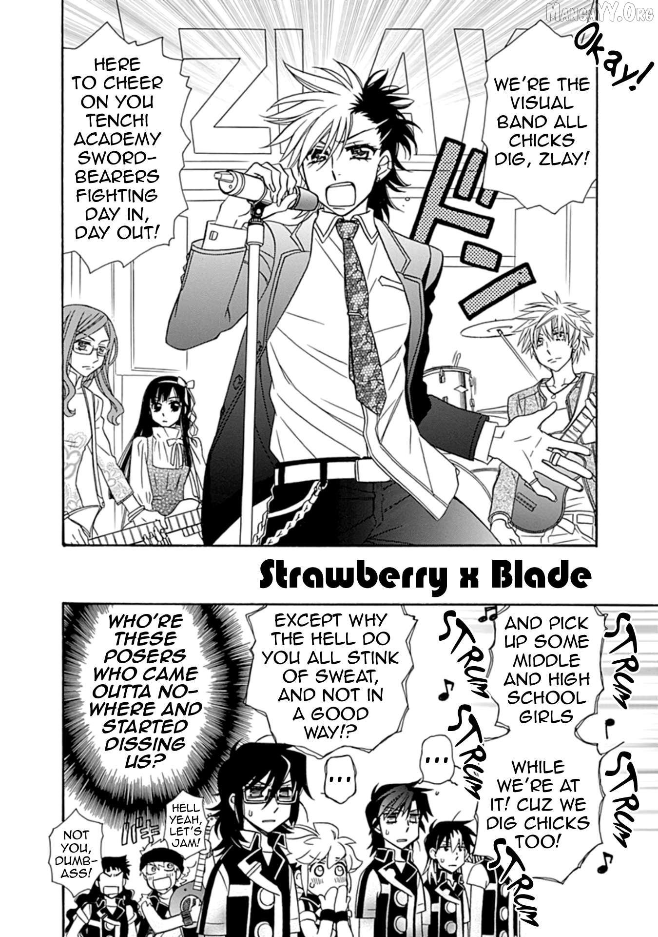 Hayate x Blade 2 Chapter 15.5 - page 6