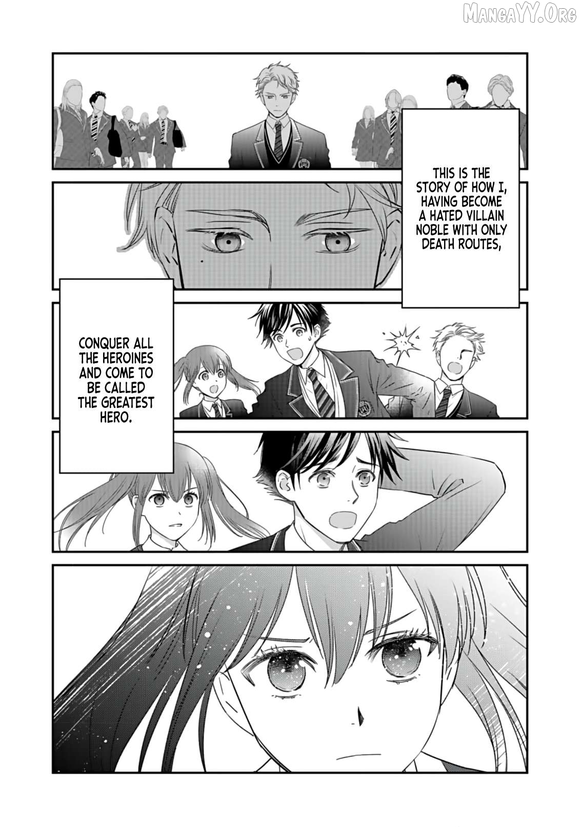 I Reincarnated as a Hated Villain Noble, So I Decided to Crush My Doom Flags and Become the Strongest Chapter 1 - page 4