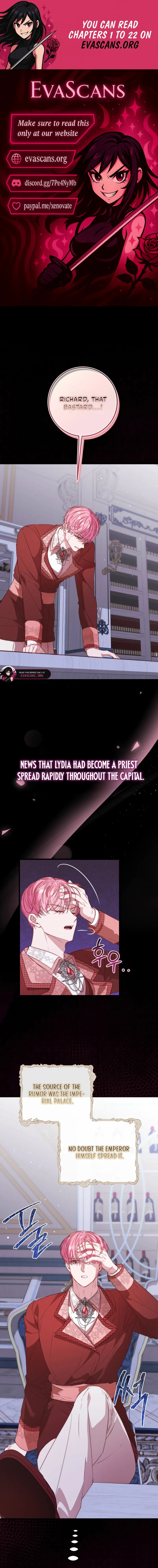 The Regressed Villainess Takes a Vow of Chastity Chapter 12 - page 1