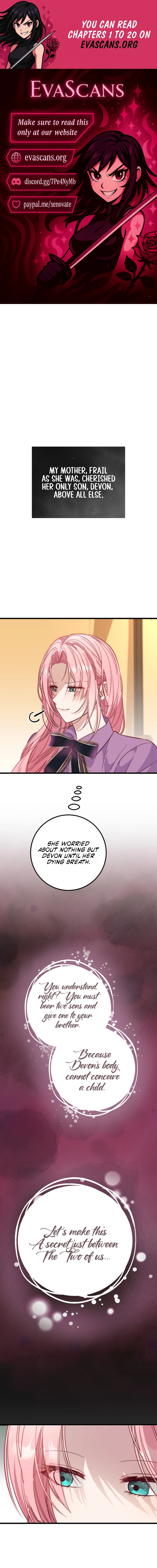 The Regressed Villainess Takes a Vow of Chastity Chapter 16 - page 1