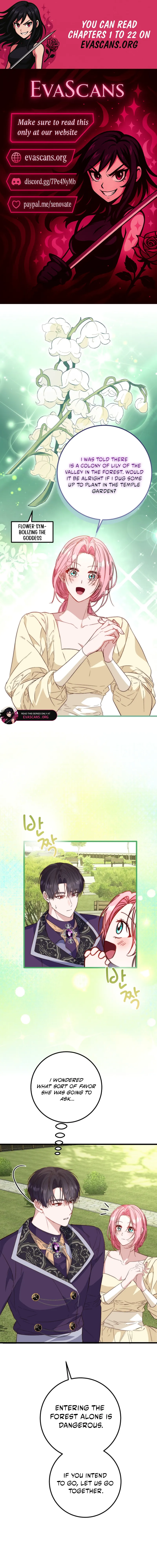 The Regressed Villainess Takes a Vow of Chastity Chapter 18 - page 1