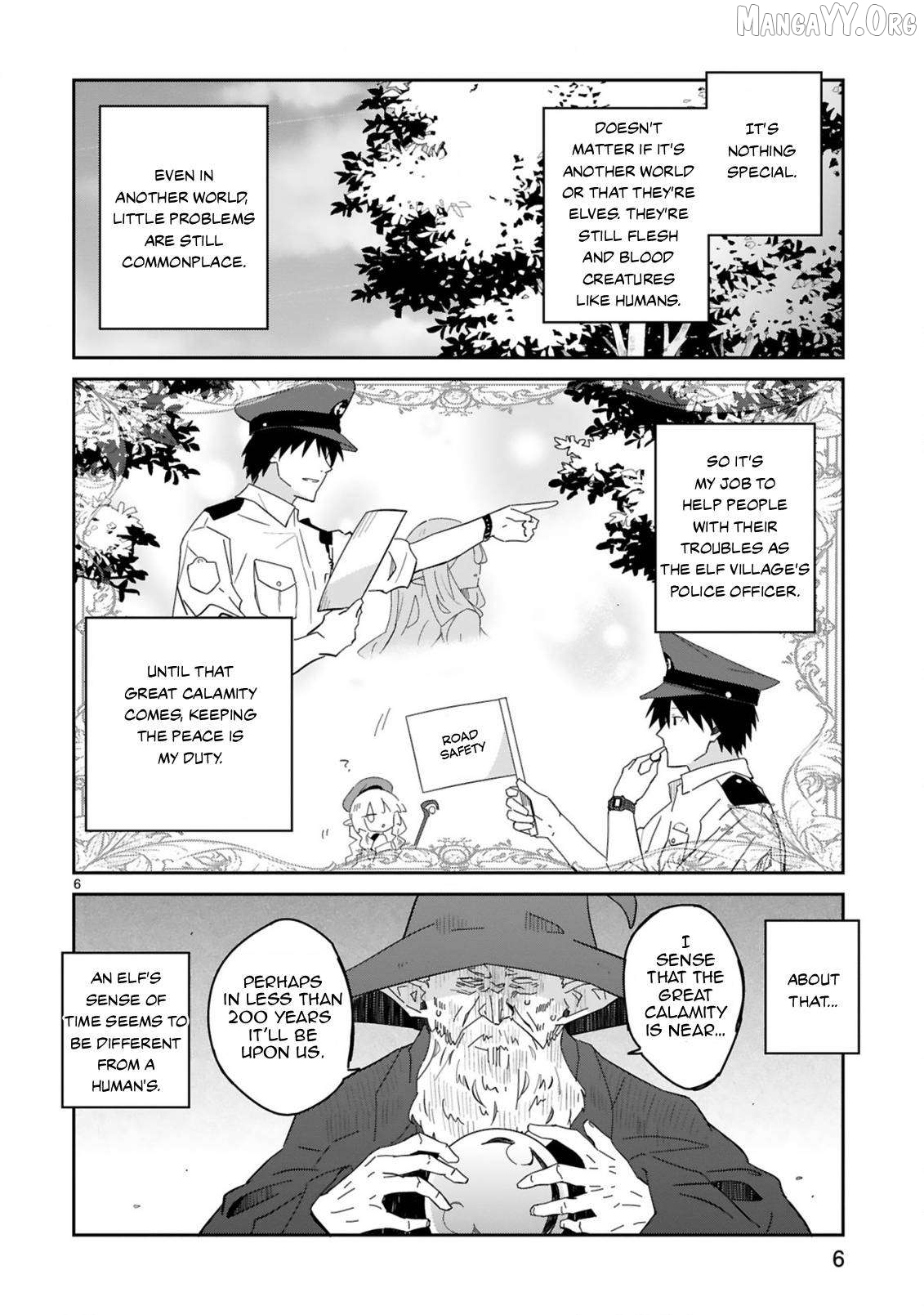 Isekai Elf Mura no Omawari-san Chapter 1 - page 6