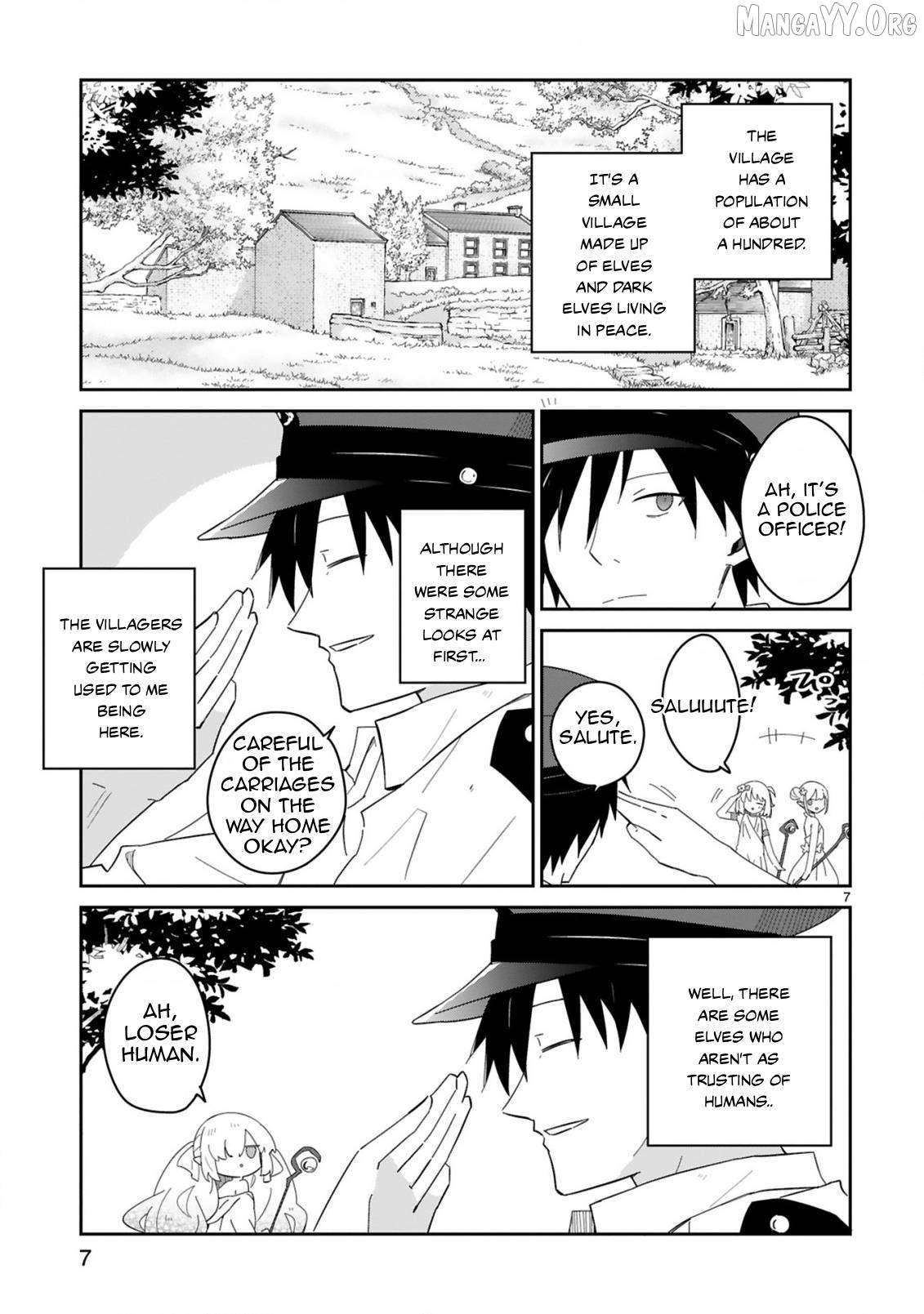 Isekai Elf Mura no Omawari-san Chapter 1 - page 7