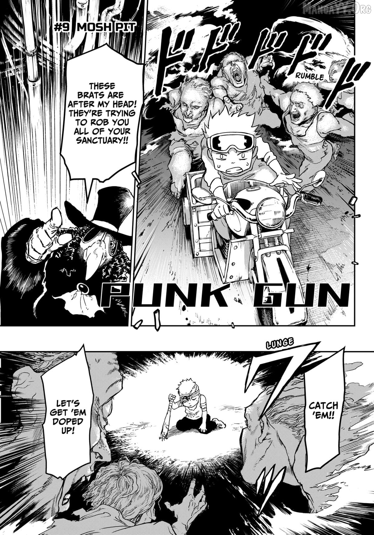 Punk Gun Chapter 9 - page 1