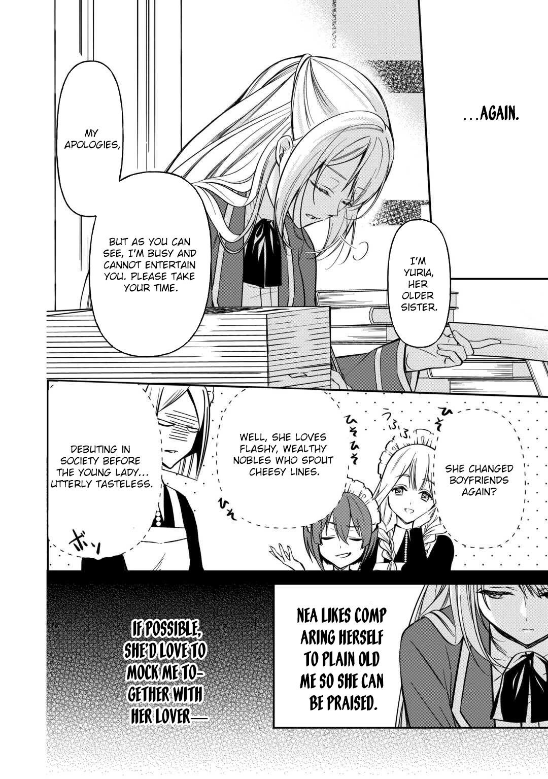 I Married the Count My Sister Rejected—No Takebacks! Chapter 1 - page 2