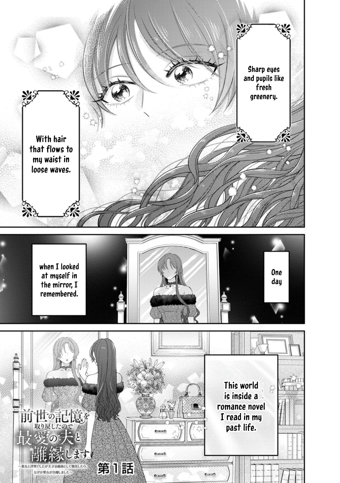 Divorcing My Husband After Awakening as a Genius Healer Chapter 1 - page 1