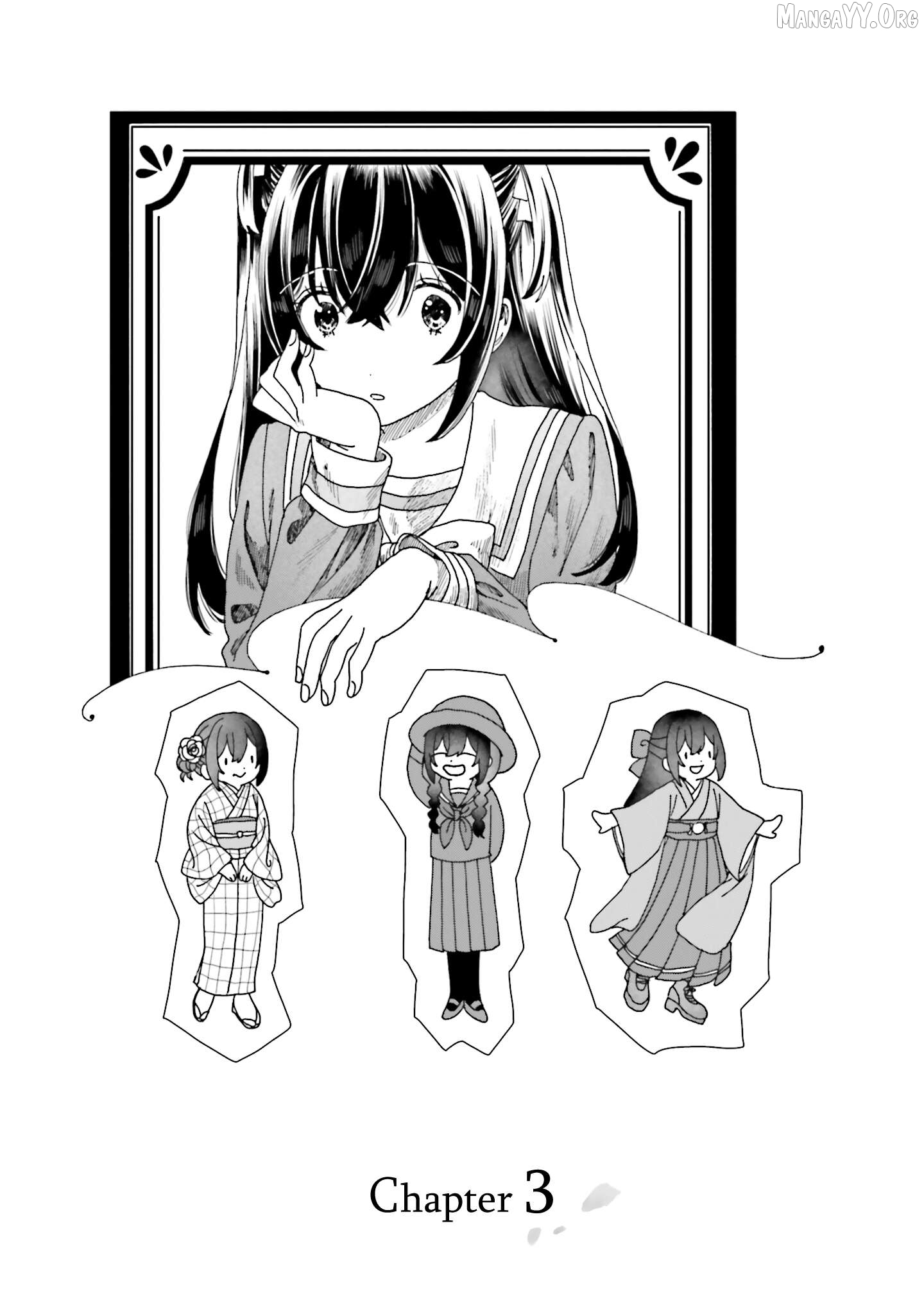Haike, Arashi Hini Saku Hana Tachie Chapter 3 - page 1