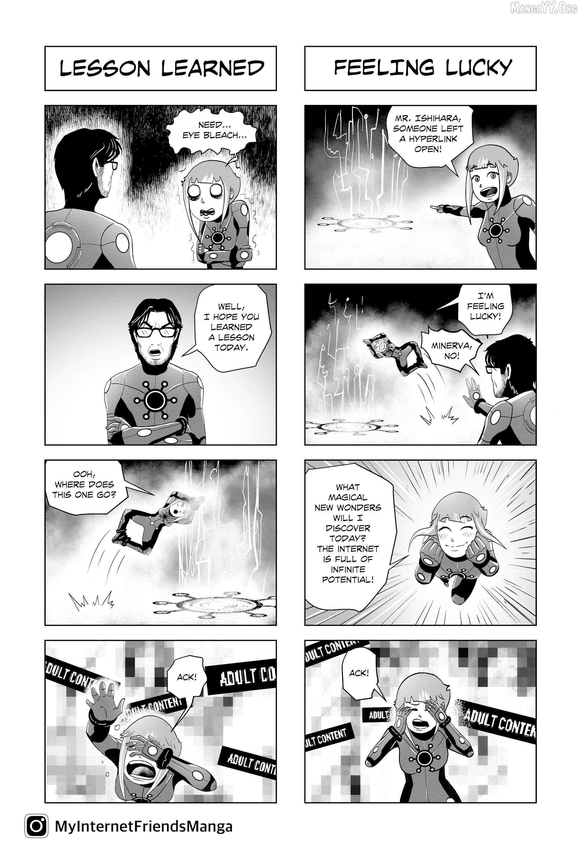 My Internet Friends Chapter 5 - page 22