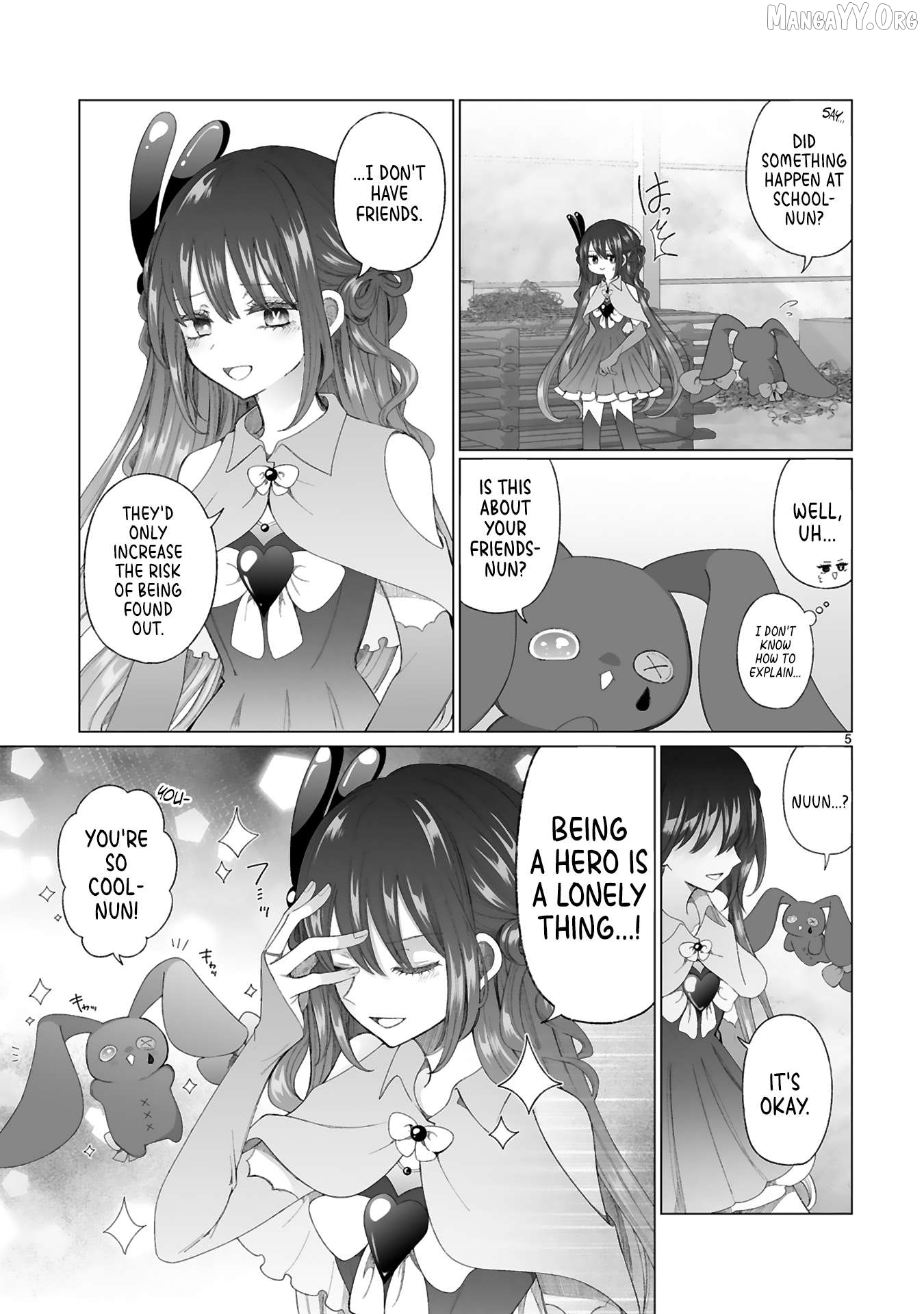 Mahou Shoujo ni Yasashii Gal Chapter 1 - page 7
