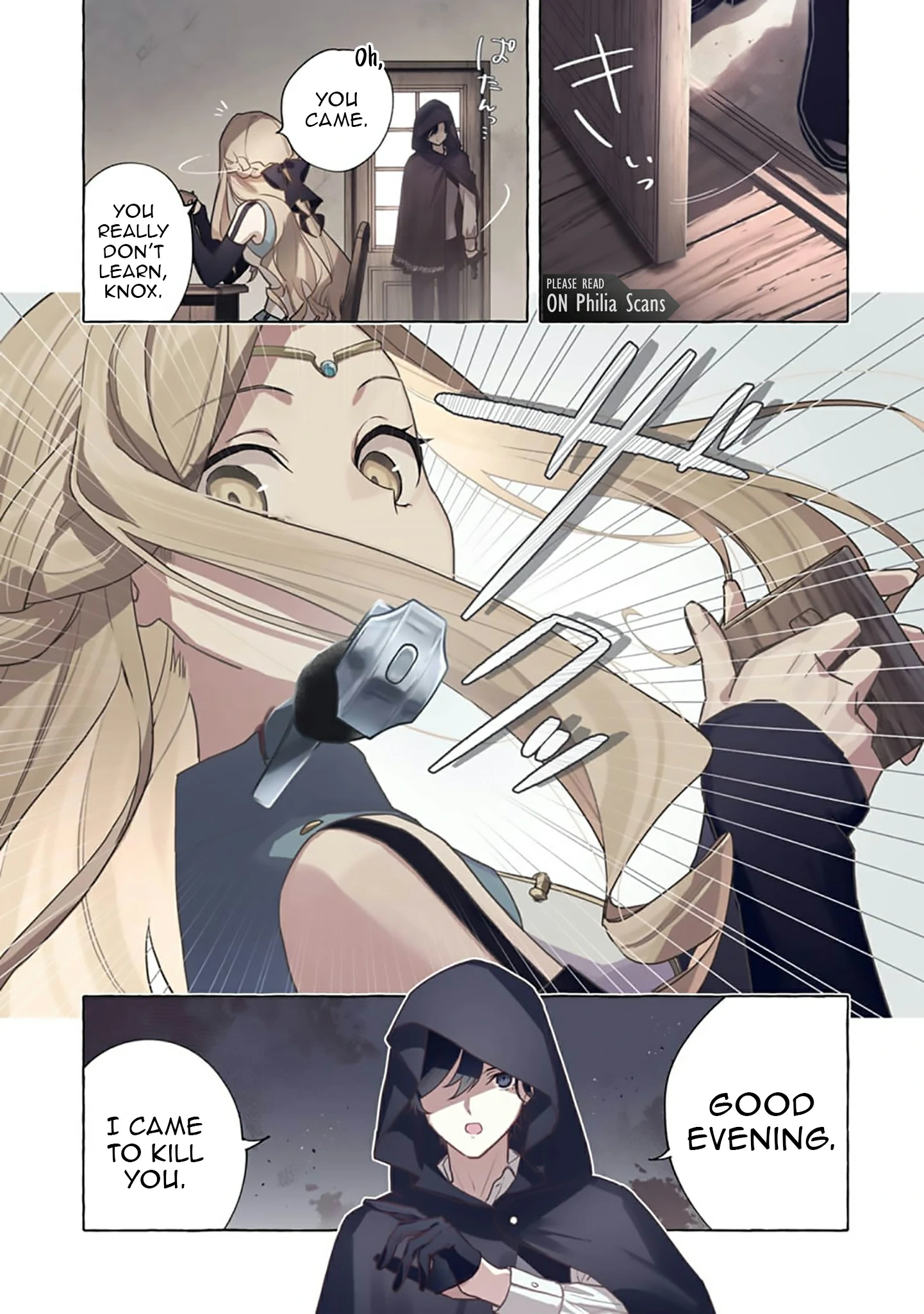 The Assassin Wants to Kill the Immortal Witch Chapter 1 - page 1