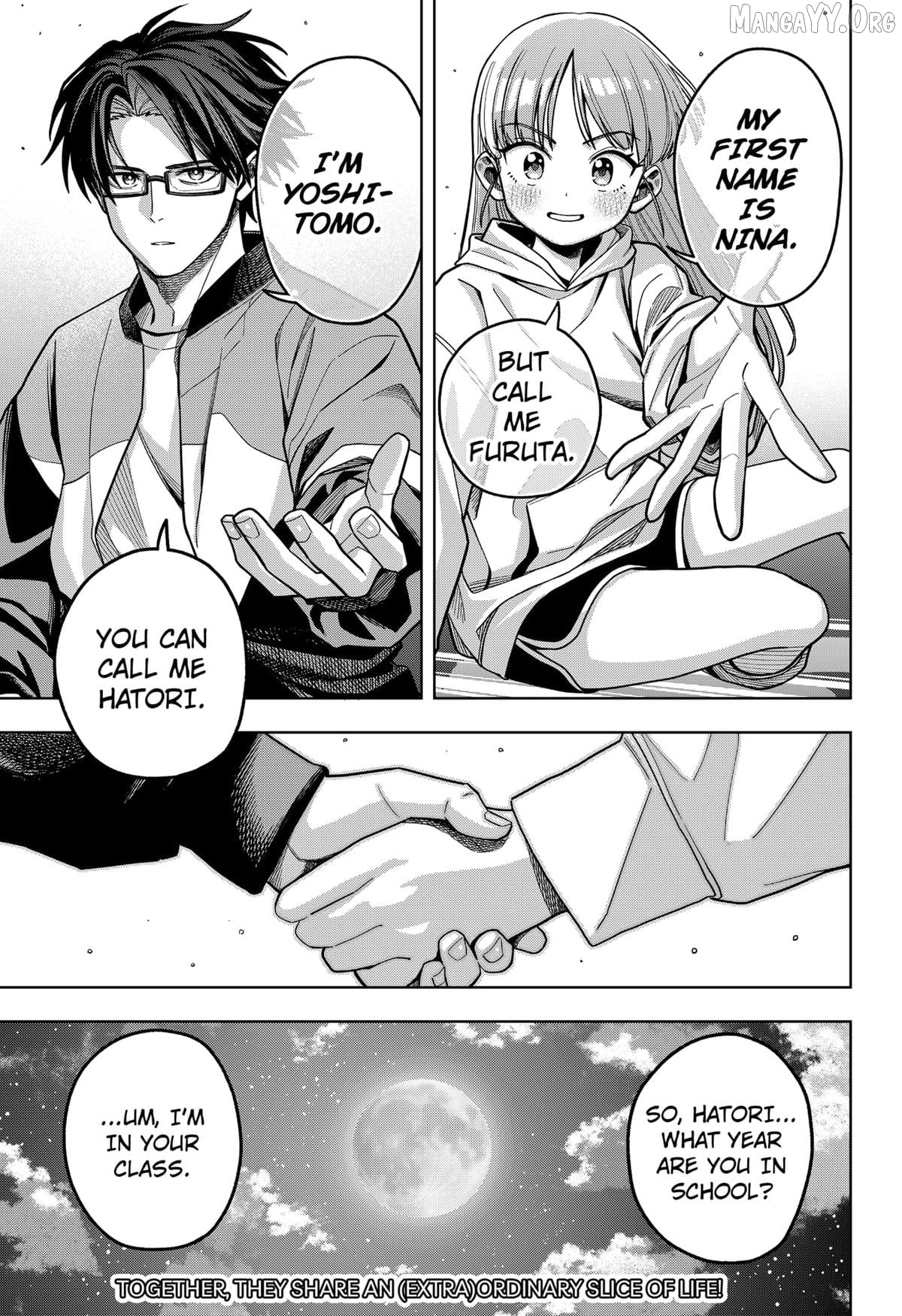 Hatori and Furuta's Extraordinarily Ordinary Life Chapter 1 - page 59