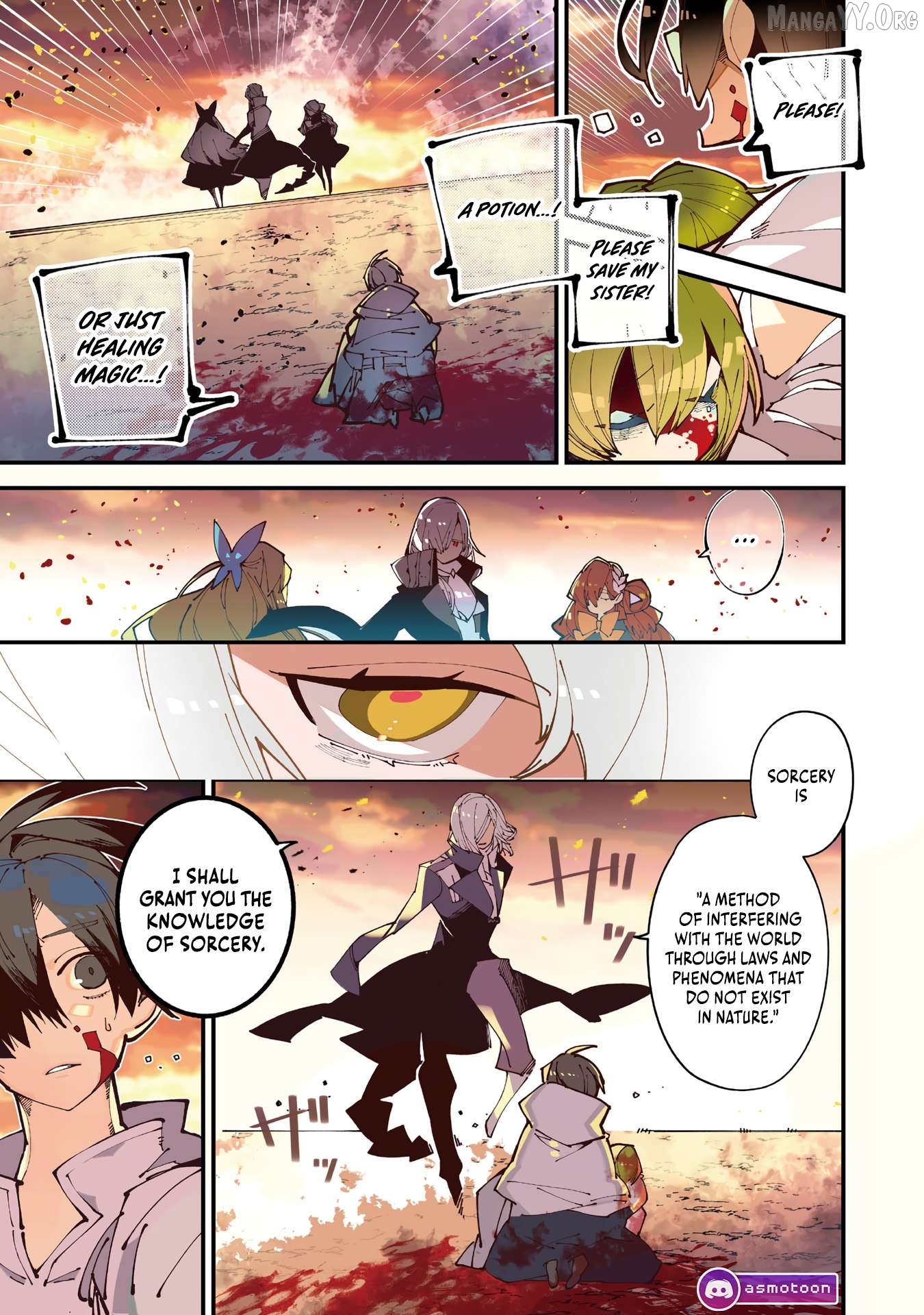 Sekigan, Sekiwan, Sekkyaku no Majutsushi ~Mori no Koya ni Komotteitara Haya 2000-nen. Kizukeba Majin to Yobareteita. Boku wa Tada Majutsu no Tankyuu wo Shitai Dake na no ni~ Chapter 1 - page 4