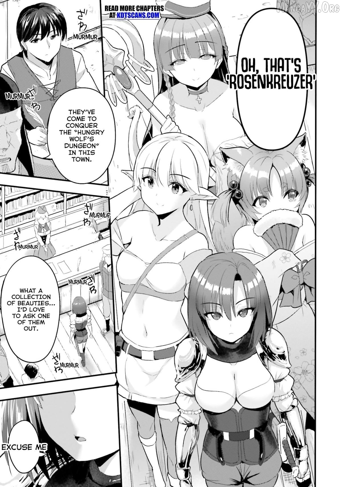 Gyakuten Isekai de Yomeki Okure S-Rank Onna Boukensha-tachi ni Semarareteimasu Chapter 1 - page 10