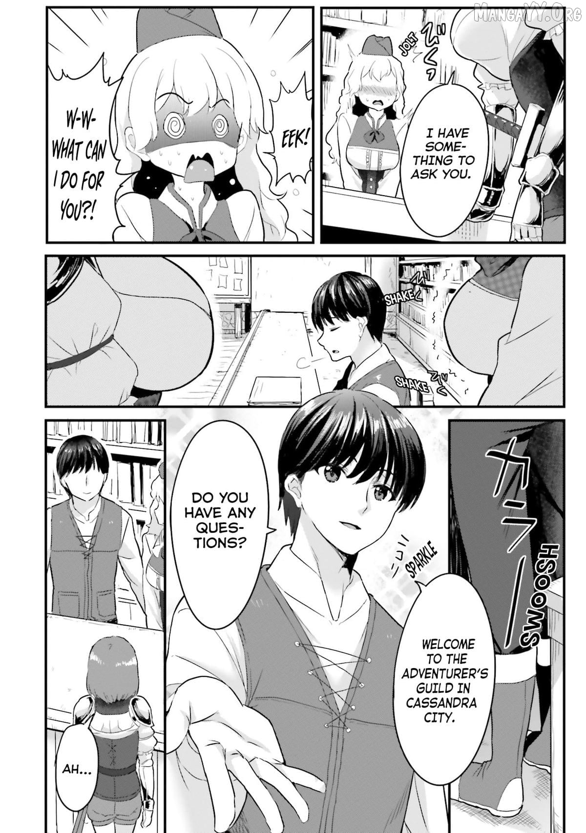 Gyakuten Isekai de Yomeki Okure S-Rank Onna Boukensha-tachi ni Semarareteimasu Chapter 1 - page 11