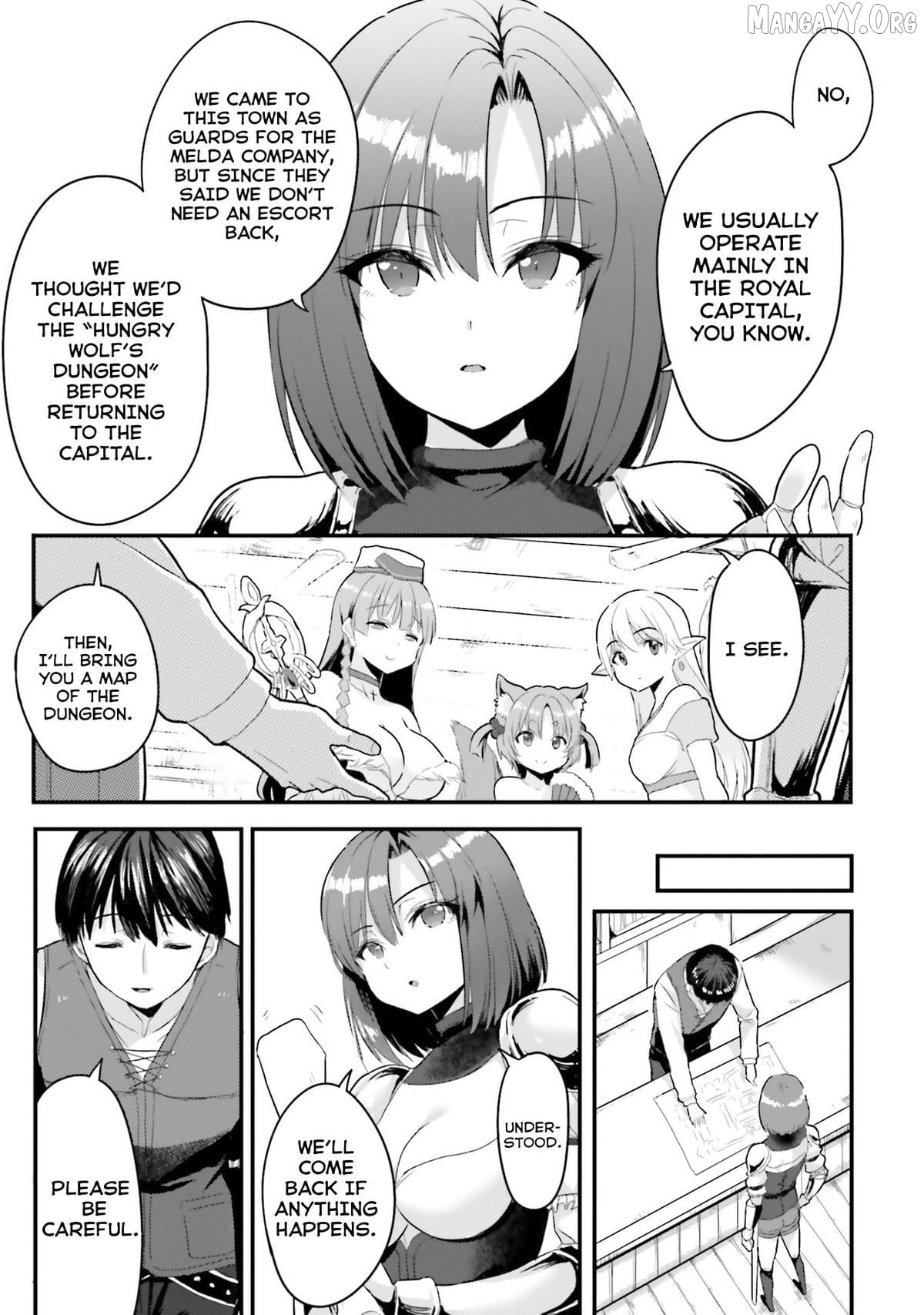 Gyakuten Isekai de Yomeki Okure S-Rank Onna Boukensha-tachi ni Semarareteimasu Chapter 1 - page 12