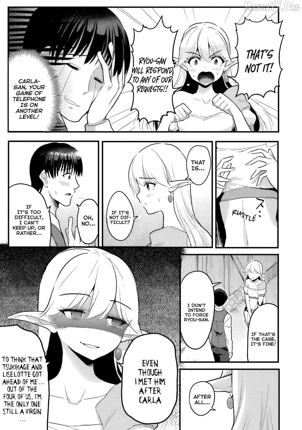 Gyakuten Isekai de Yomeki Okure S-Rank Onna Boukensha-tachi ni Semarareteimasu Chapter 7 - page 4