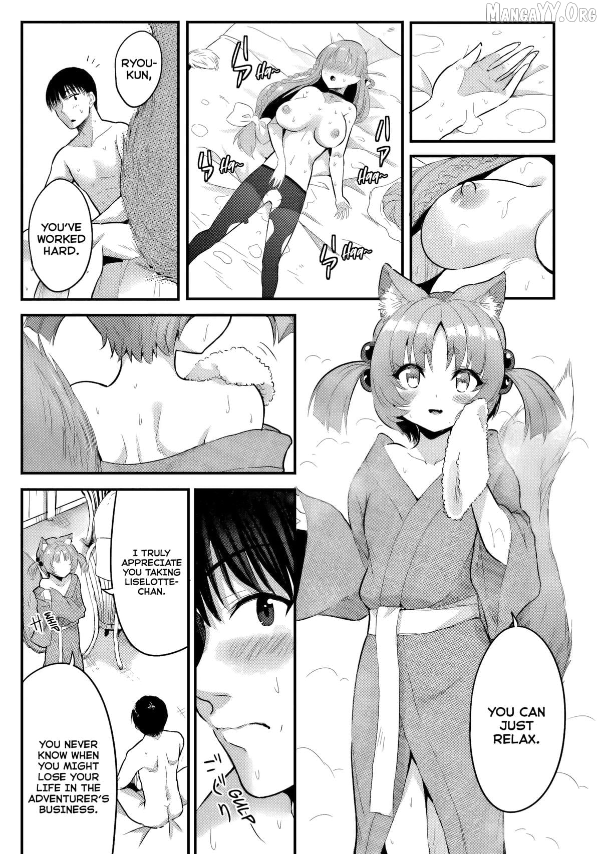 Gyakuten Isekai de Yomeki Okure S-Rank Onna Boukensha-tachi ni Semarareteimasu Chapter 5 - page 18