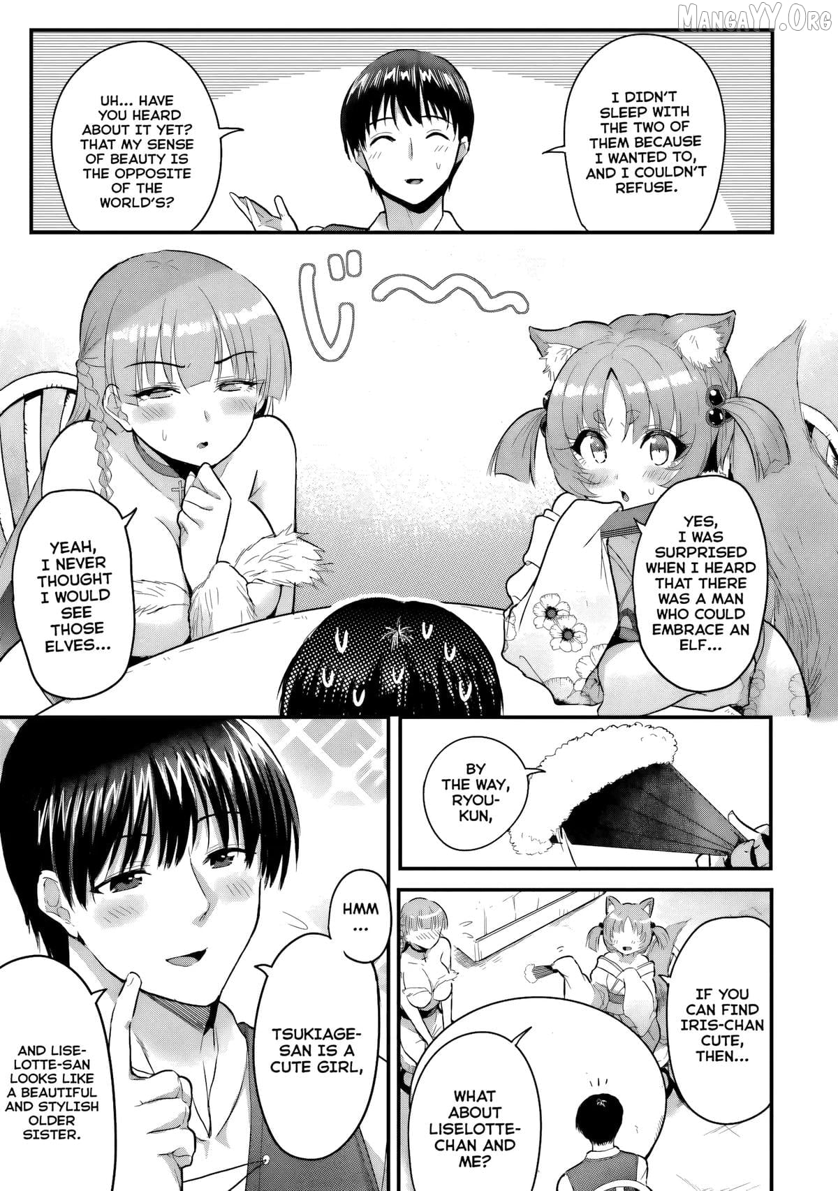 Gyakuten Isekai de Yomeki Okure S-Rank Onna Boukensha-tachi ni Semarareteimasu Chapter 5 - page 4