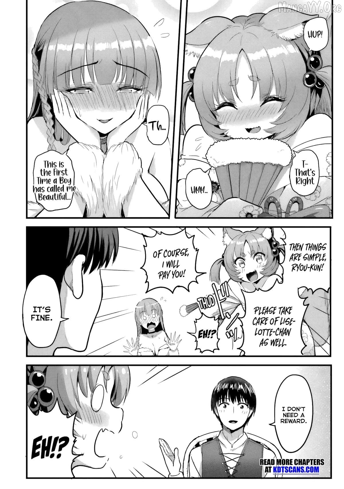 Gyakuten Isekai de Yomeki Okure S-Rank Onna Boukensha-tachi ni Semarareteimasu Chapter 5 - page 5