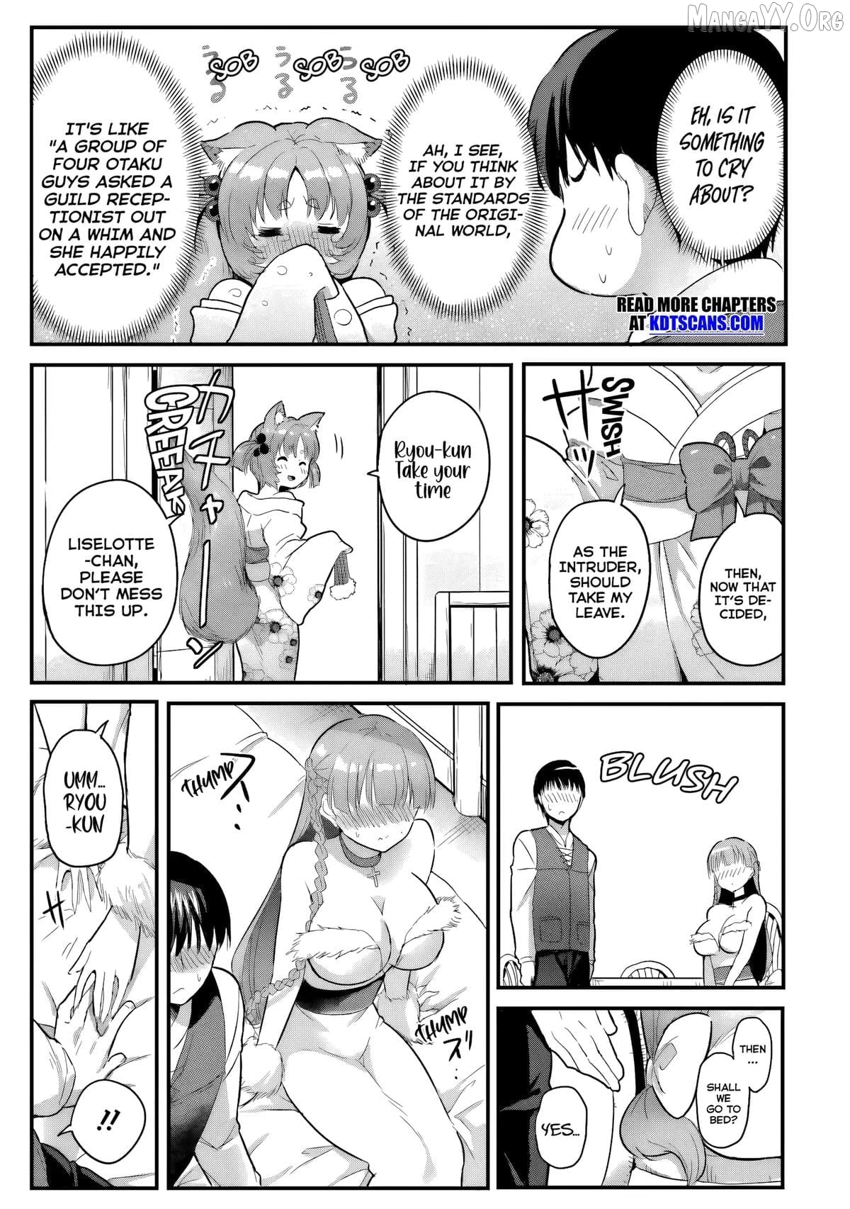Gyakuten Isekai de Yomeki Okure S-Rank Onna Boukensha-tachi ni Semarareteimasu Chapter 5 - page 8