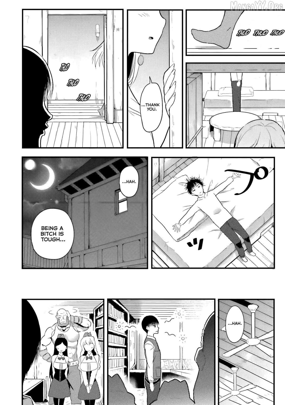 Gyakuten Isekai de Yomeki Okure S-Rank Onna Boukensha-tachi ni Semarareteimasu Chapter 4 - page 10