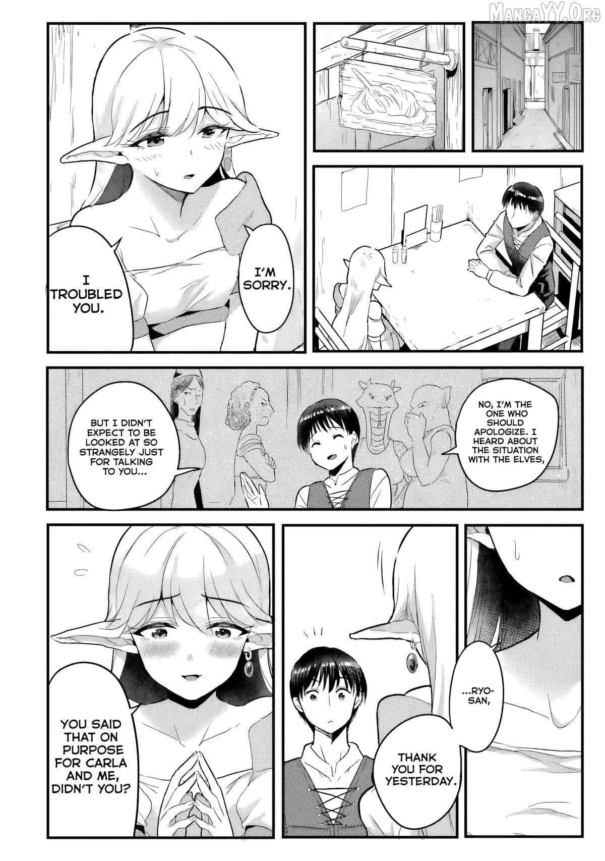 Gyakuten Isekai de Yomeki Okure S-Rank Onna Boukensha-tachi ni Semarareteimasu Chapter 4 - page 12