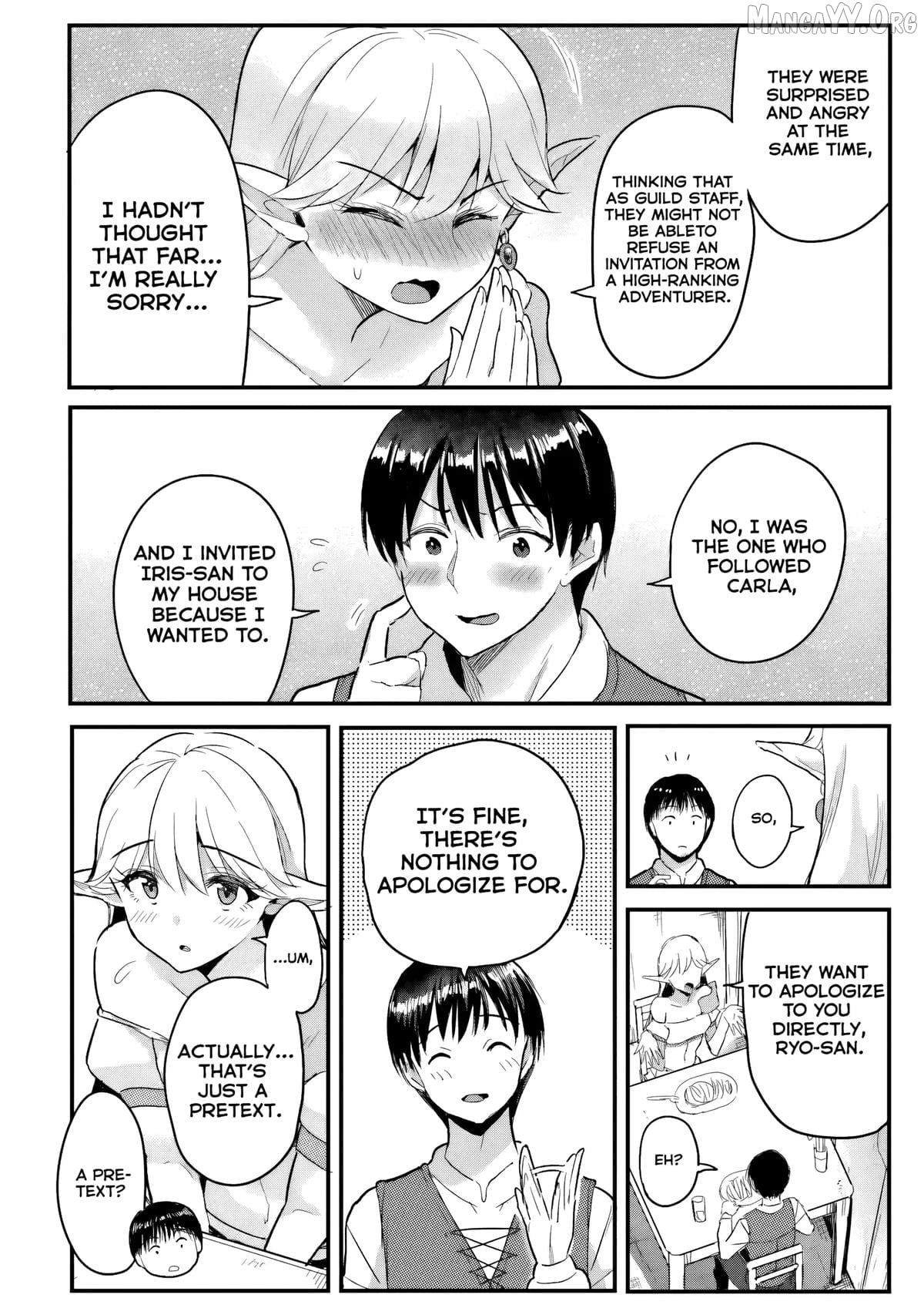 Gyakuten Isekai de Yomeki Okure S-Rank Onna Boukensha-tachi ni Semarareteimasu Chapter 4 - page 16