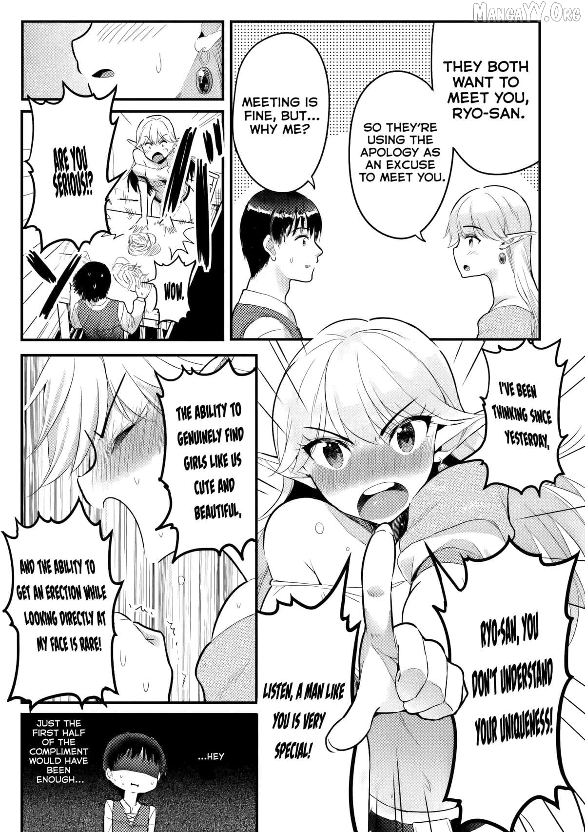 Gyakuten Isekai de Yomeki Okure S-Rank Onna Boukensha-tachi ni Semarareteimasu Chapter 4 - page 17