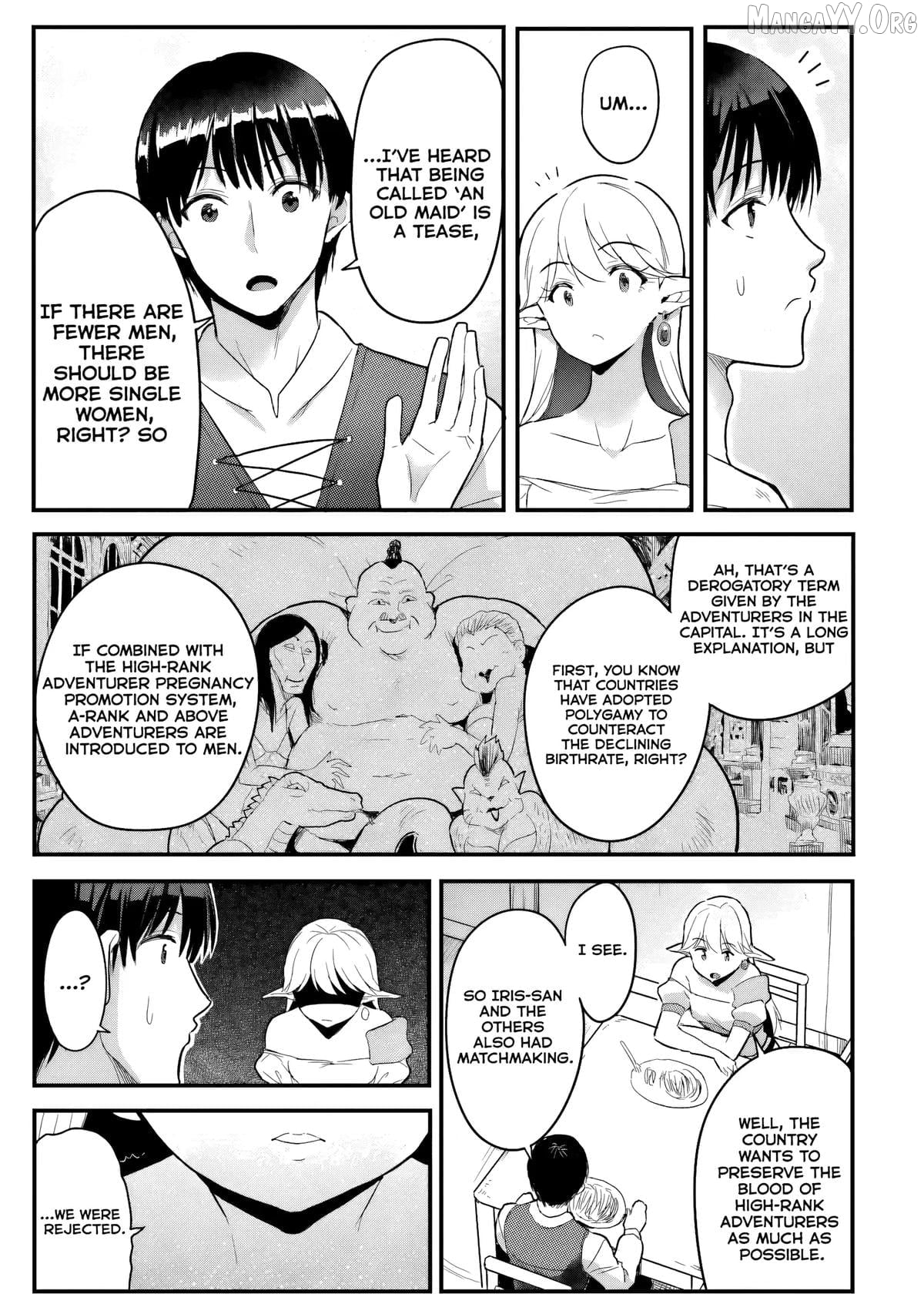 Gyakuten Isekai de Yomeki Okure S-Rank Onna Boukensha-tachi ni Semarareteimasu Chapter 4 - page 19