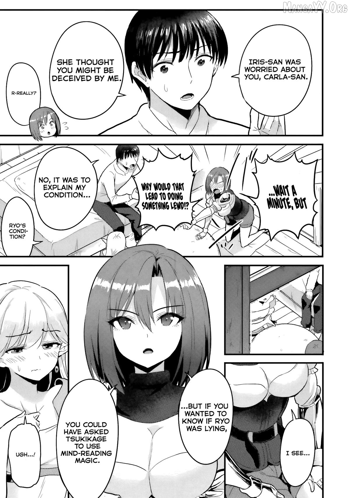 Gyakuten Isekai de Yomeki Okure S-Rank Onna Boukensha-tachi ni Semarareteimasu Chapter 4 - page 3