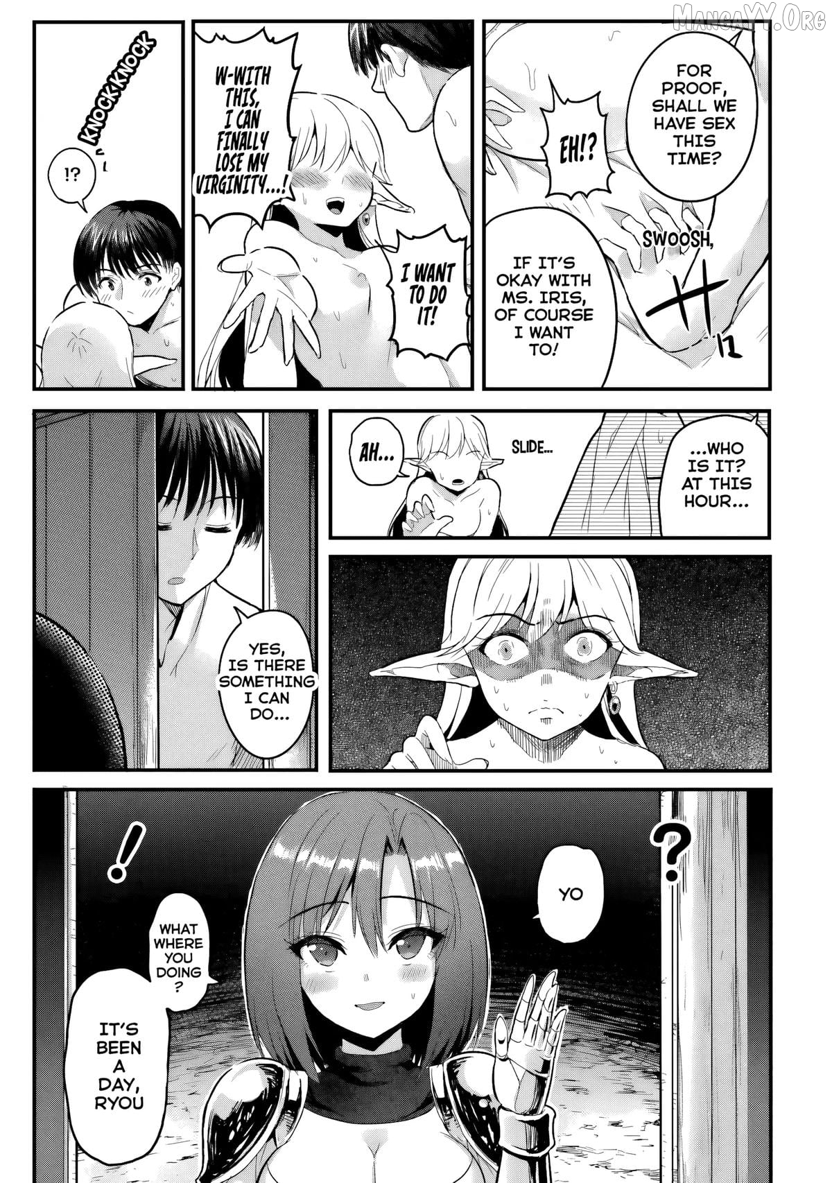 Gyakuten Isekai de Yomeki Okure S-Rank Onna Boukensha-tachi ni Semarareteimasu Chapter 3 - page 22