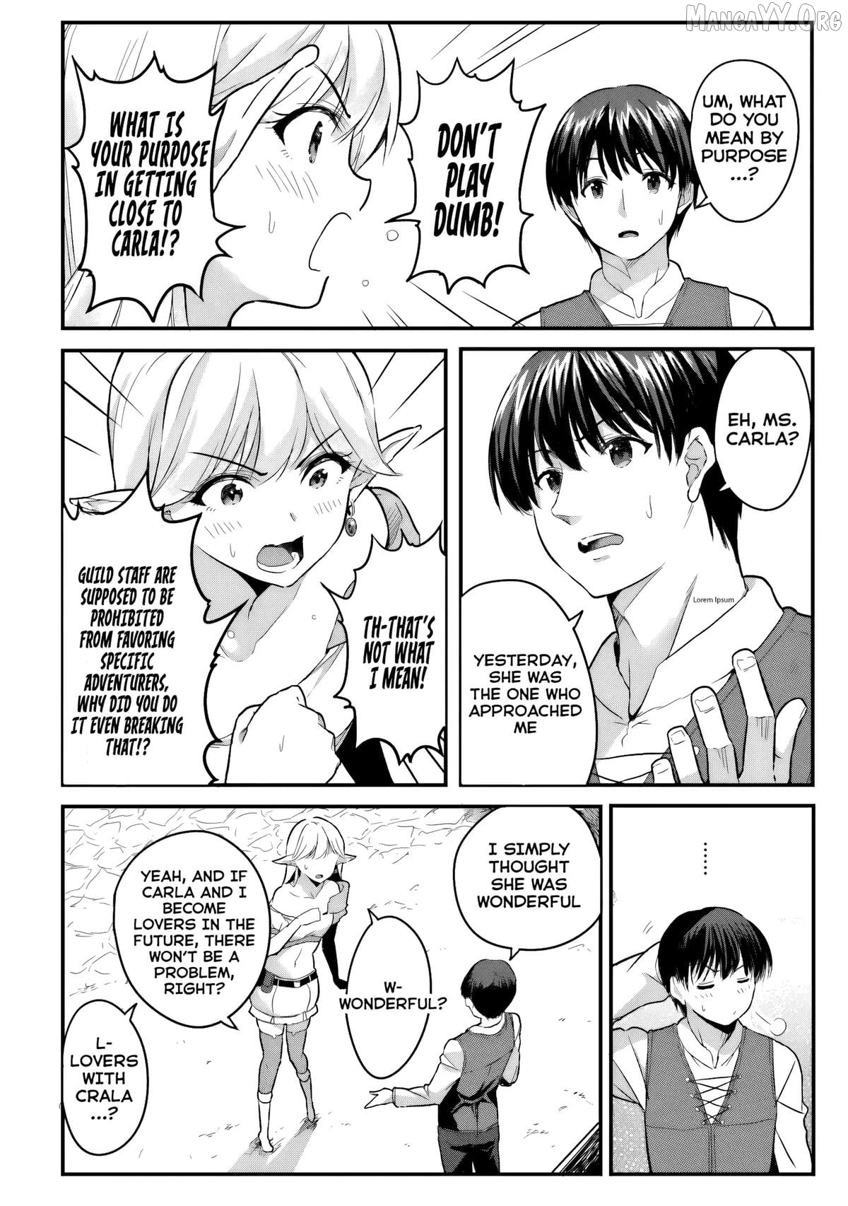 Gyakuten Isekai de Yomeki Okure S-Rank Onna Boukensha-tachi ni Semarareteimasu Chapter 3 - page 3