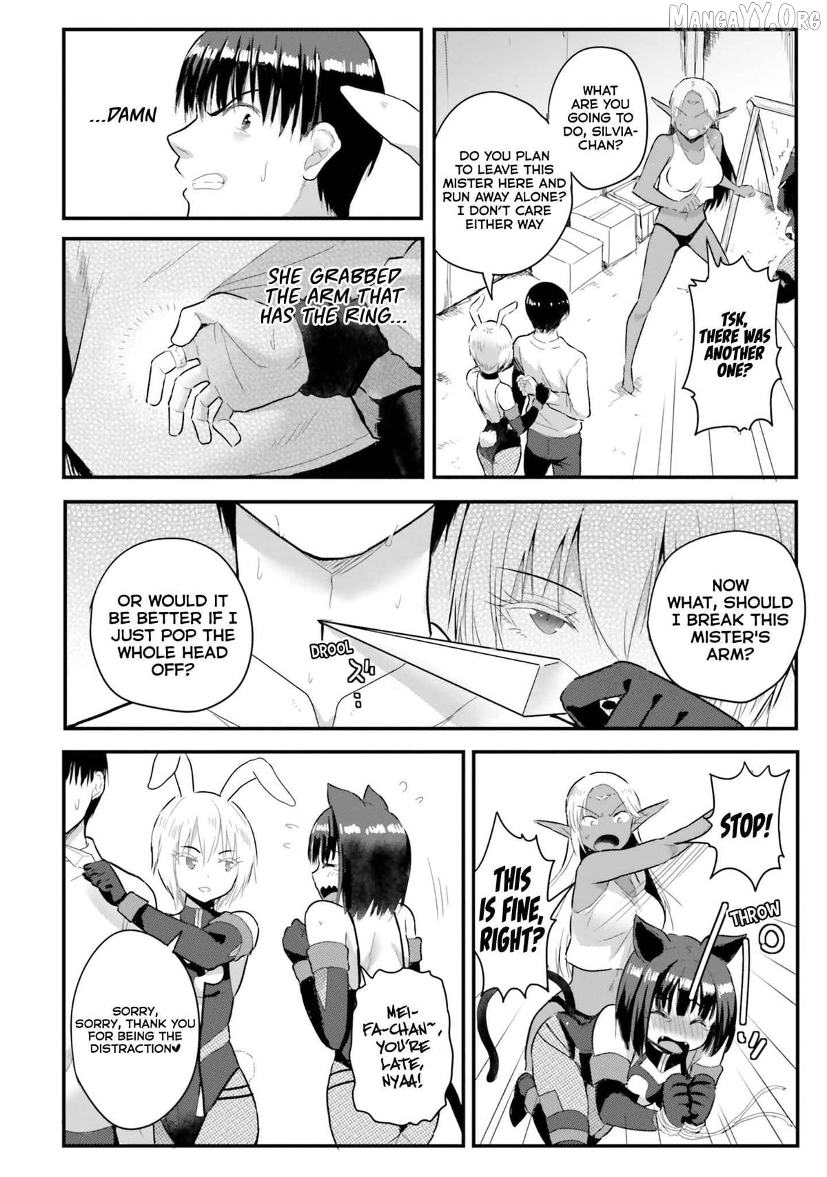 Gyakuten Isekai de Yomeki Okure S-Rank Onna Boukensha-tachi ni Semarareteimasu Chapter 18 - page 7