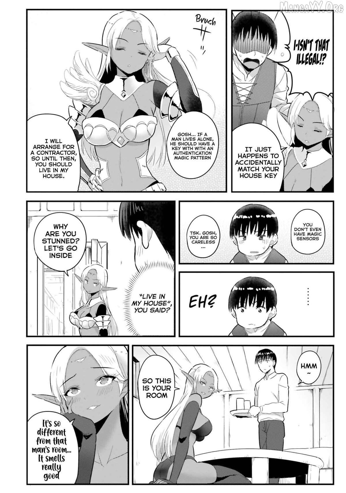 Gyakuten Isekai de Yomeki Okure S-Rank Onna Boukensha-tachi ni Semarareteimasu Chapter 17 - page 3