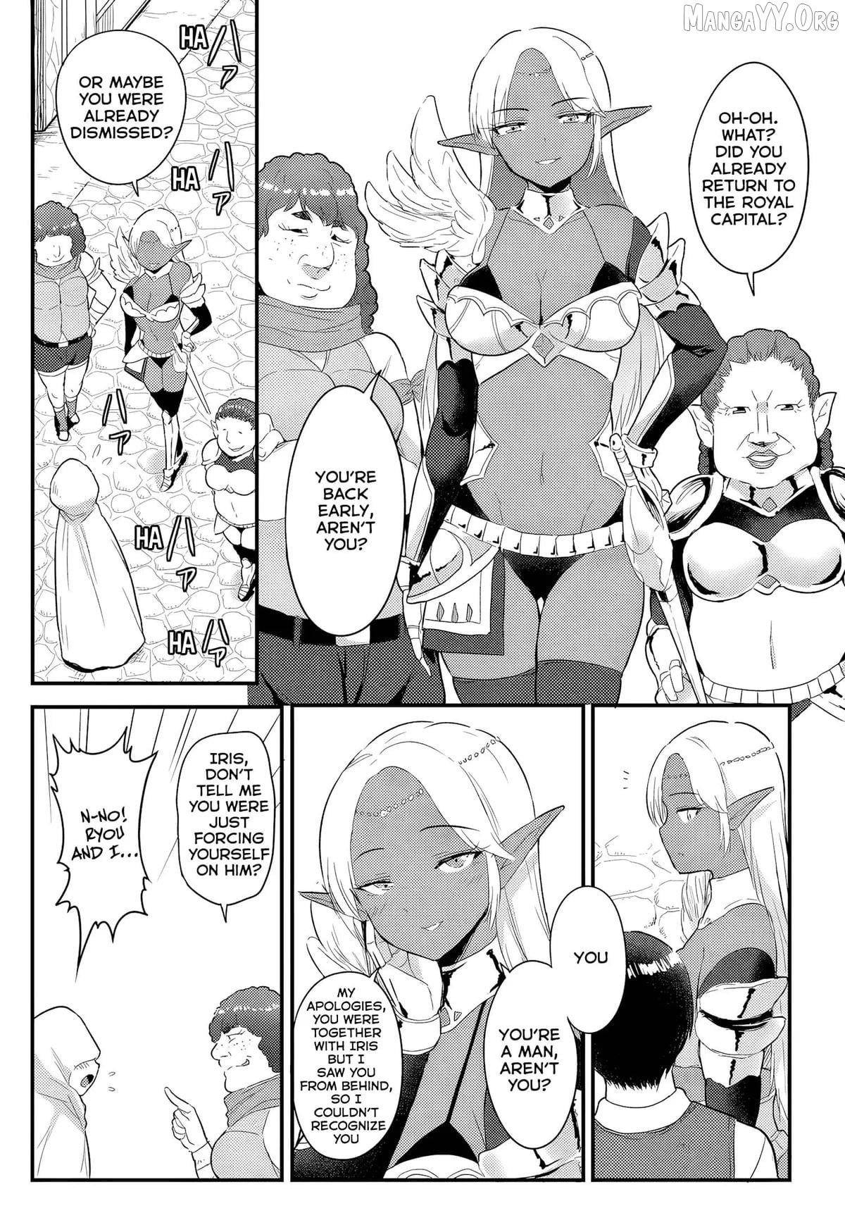 Gyakuten Isekai de Yomeki Okure S-Rank Onna Boukensha-tachi ni Semarareteimasu Chapter 9 - page 6