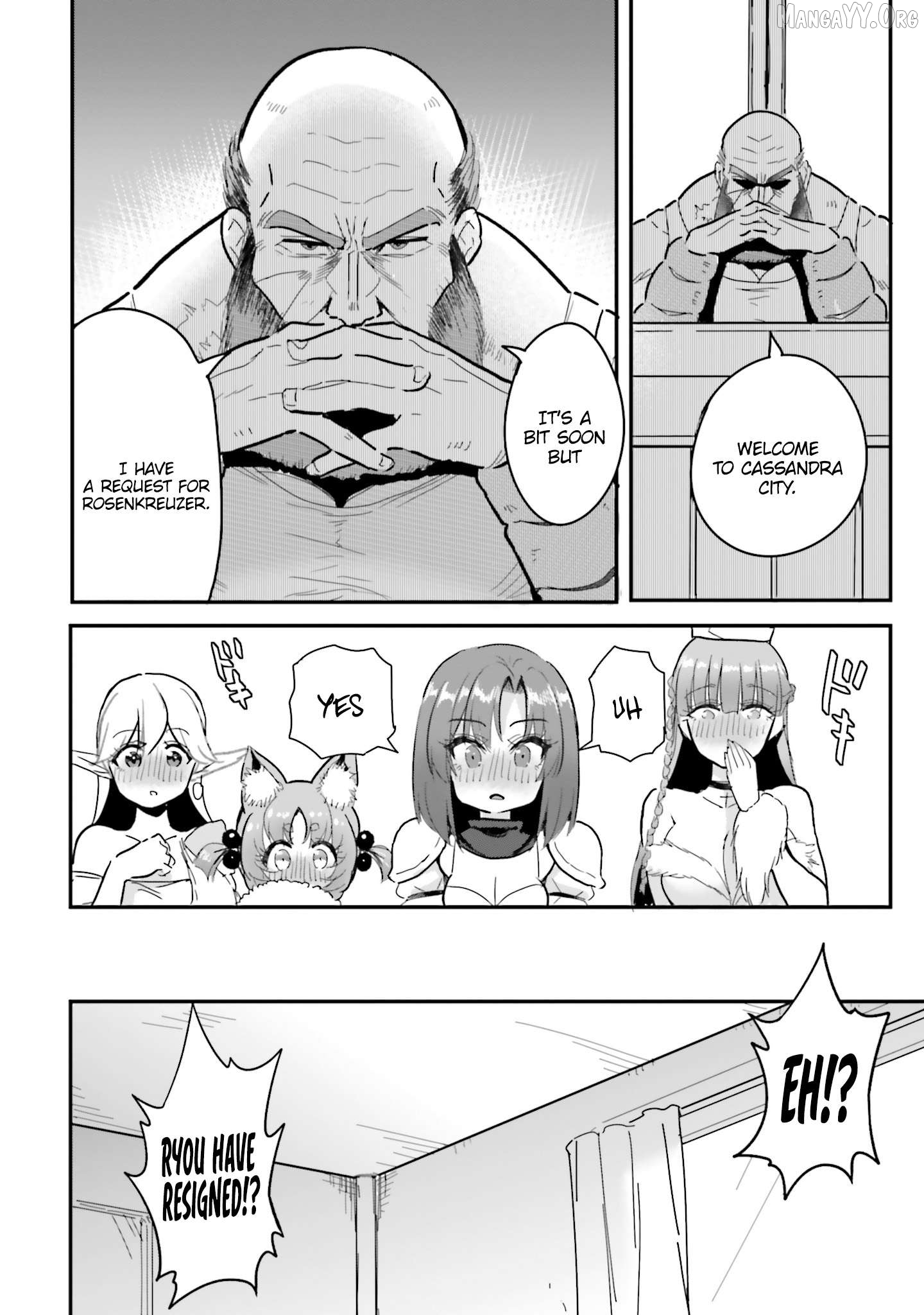 Gyakuten Isekai de Yomeki Okure S-Rank Onna Boukensha-tachi ni Semarareteimasu Chapter 24 - page 2