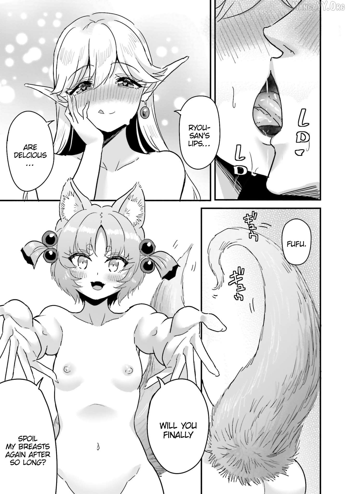 Gyakuten Isekai de Yomeki Okure S-Rank Onna Boukensha-tachi ni Semarareteimasu Chapter 27 - page 3