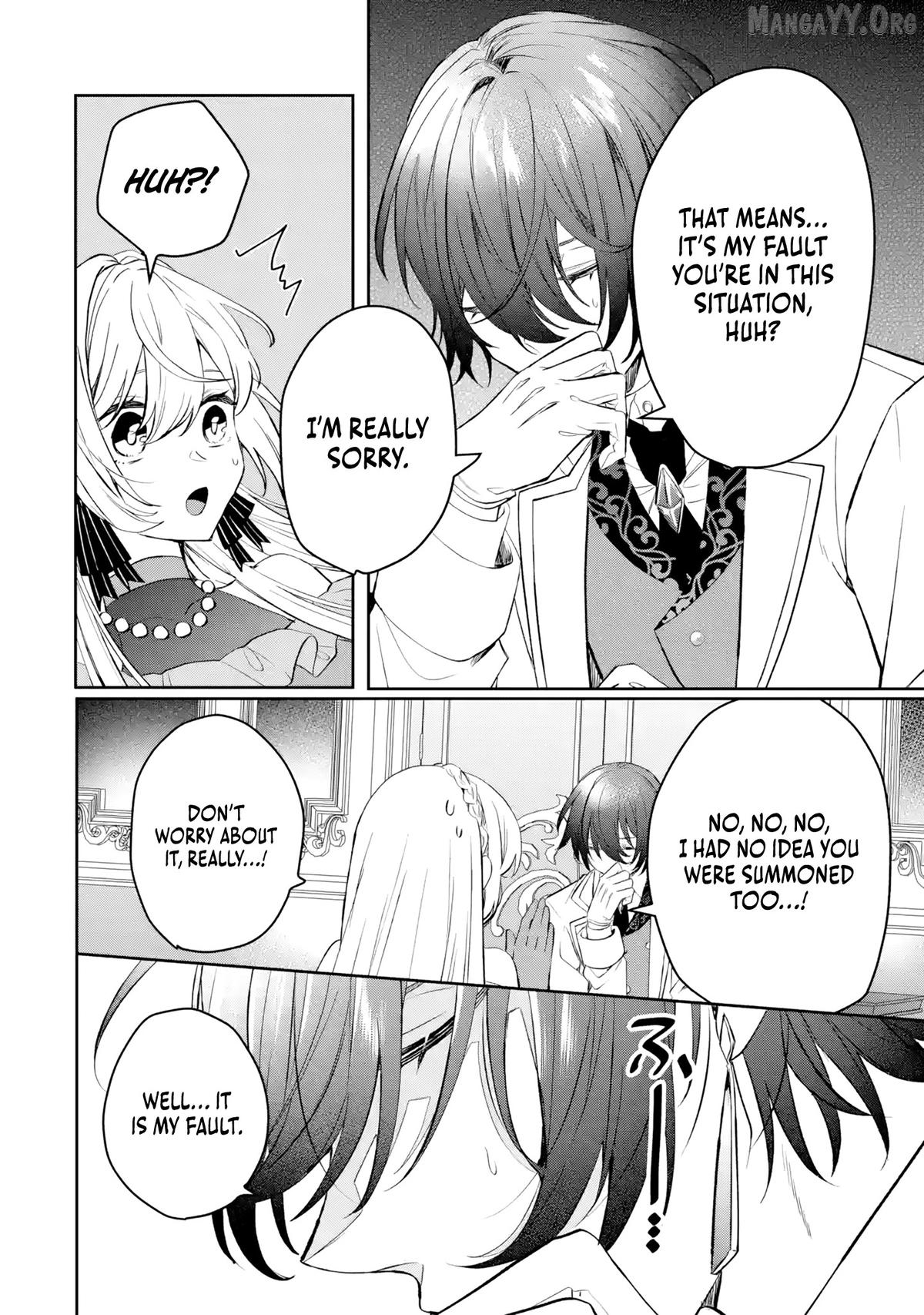 Migawari de Totsuida Reikoku Kokuou wa Hatsukoi Aite deshita Chapter 2 - page 9