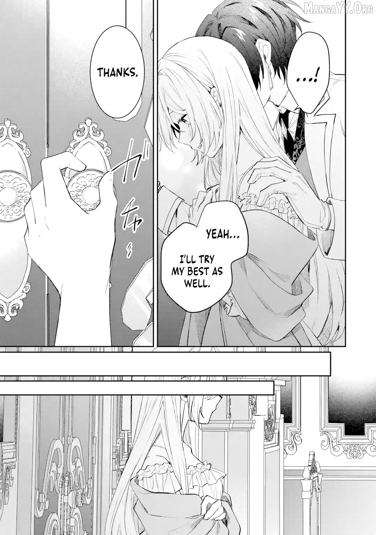 Migawari de Totsuida Reikoku Kokuou wa Hatsukoi Aite deshita Chapter 4 - page 40