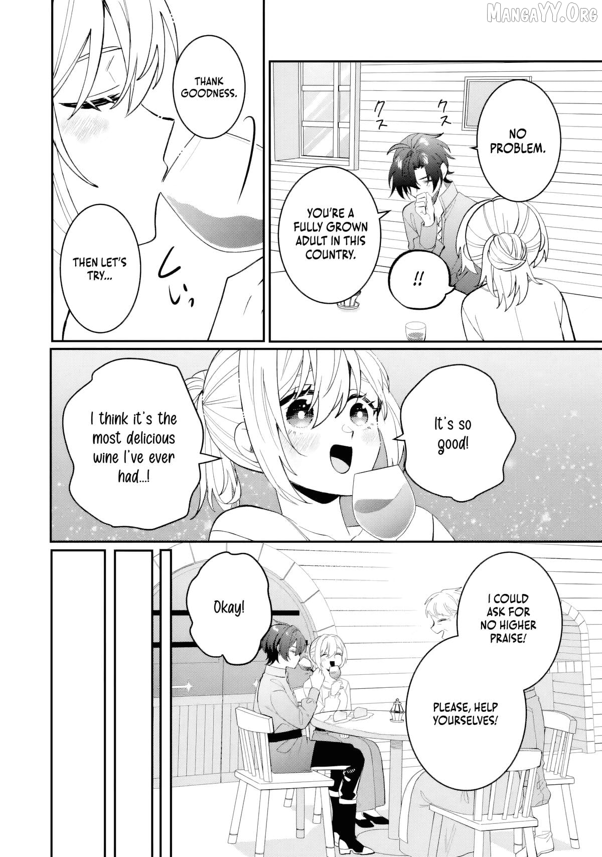 Migawari de Totsuida Reikoku Kokuou wa Hatsukoi Aite deshita Chapter 6 - page 35